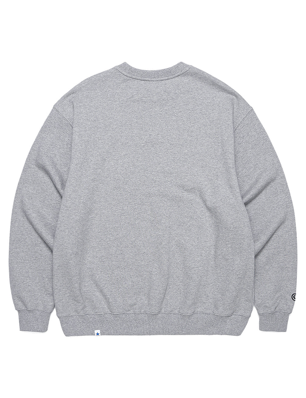 SERIF EMB SWEATSHIRT GREY(CV2CFUM470A)