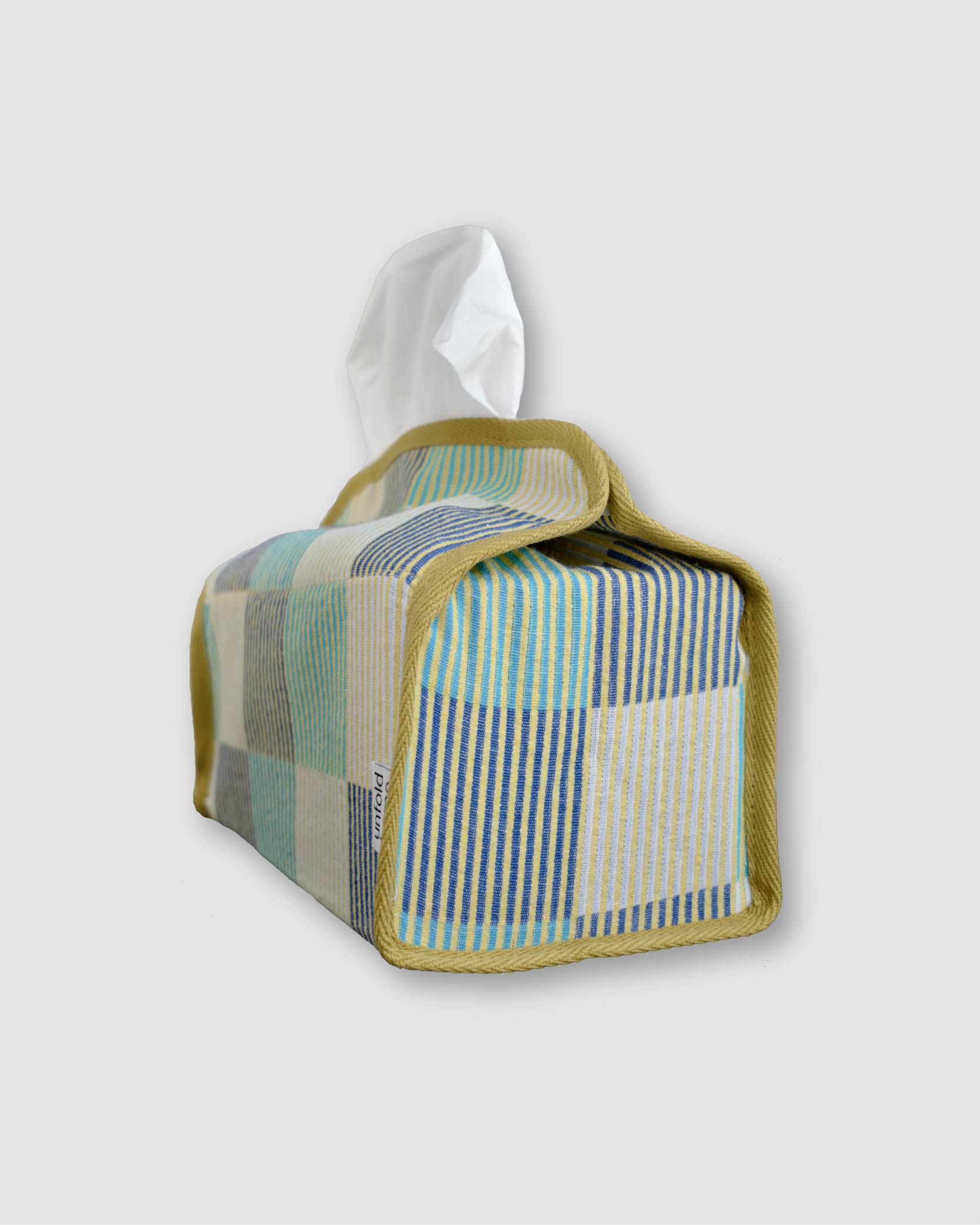 [unfold home] Patchwork tissue cover - Large (5colors)