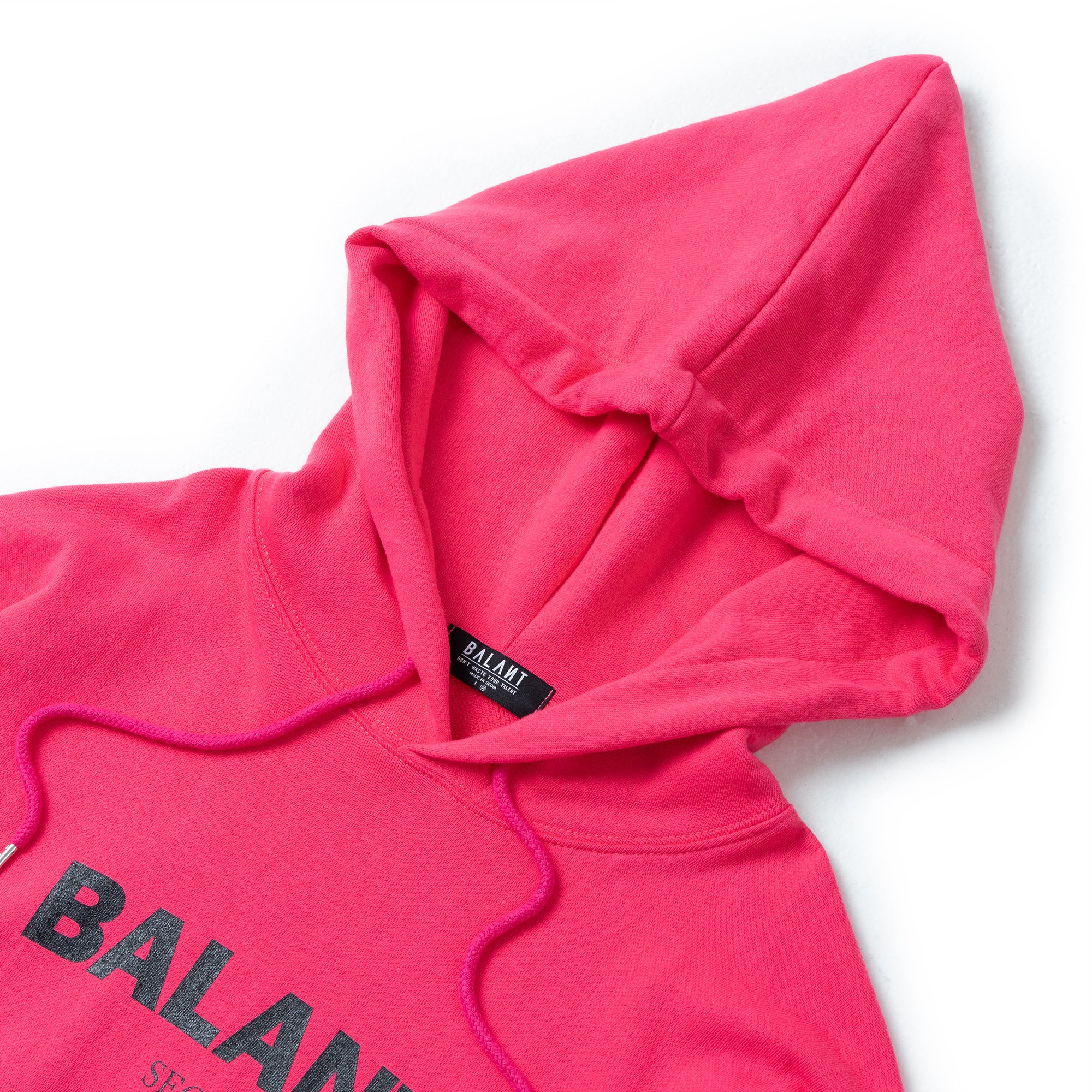 Original Heavylogo Basic Hoodie - Pink