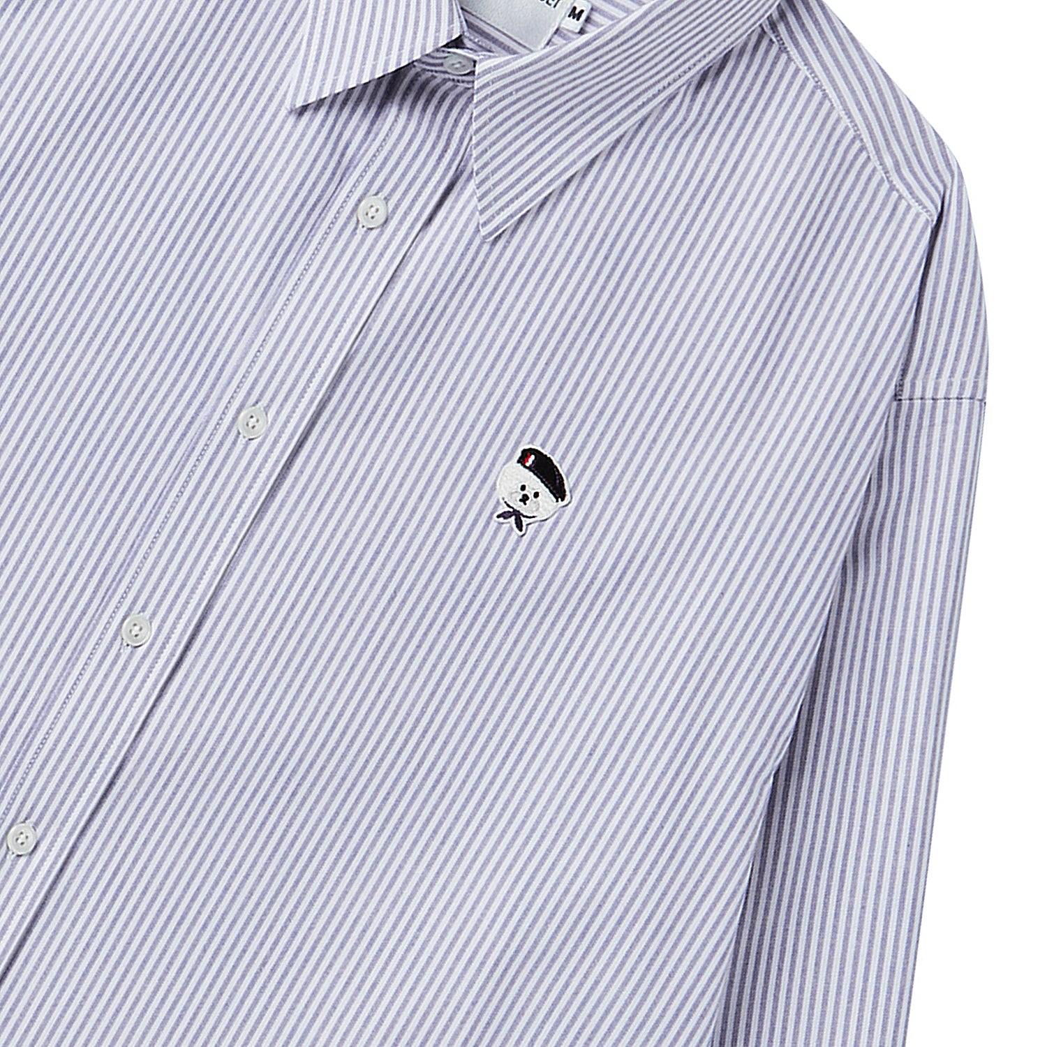 NEW PARISIAN CLASSIC OXFORD STRIPE SHIRT SKY BLUE