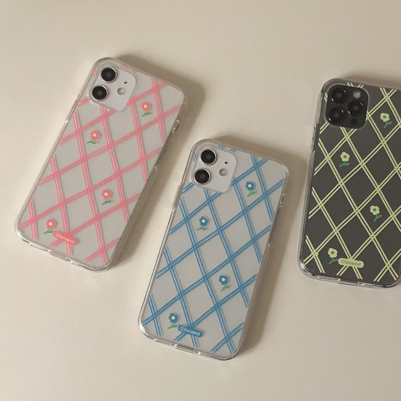 flower check iphone case