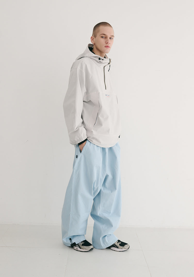 スーパーワイドパンツ / BSR2223FWPT008 LOGO COTTON SUPER WIDE PANTS