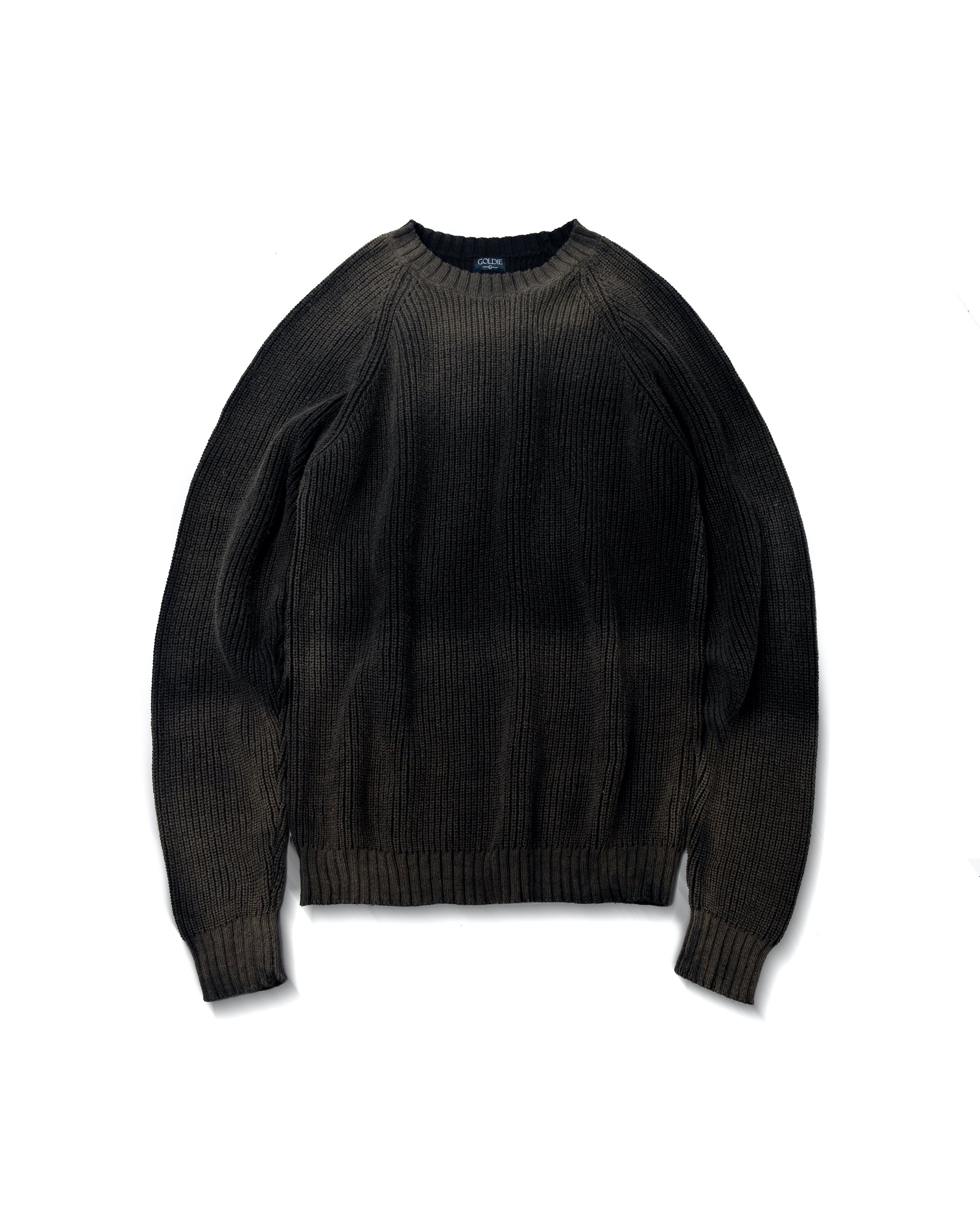 LOGO WASHED KNIT SWEATER