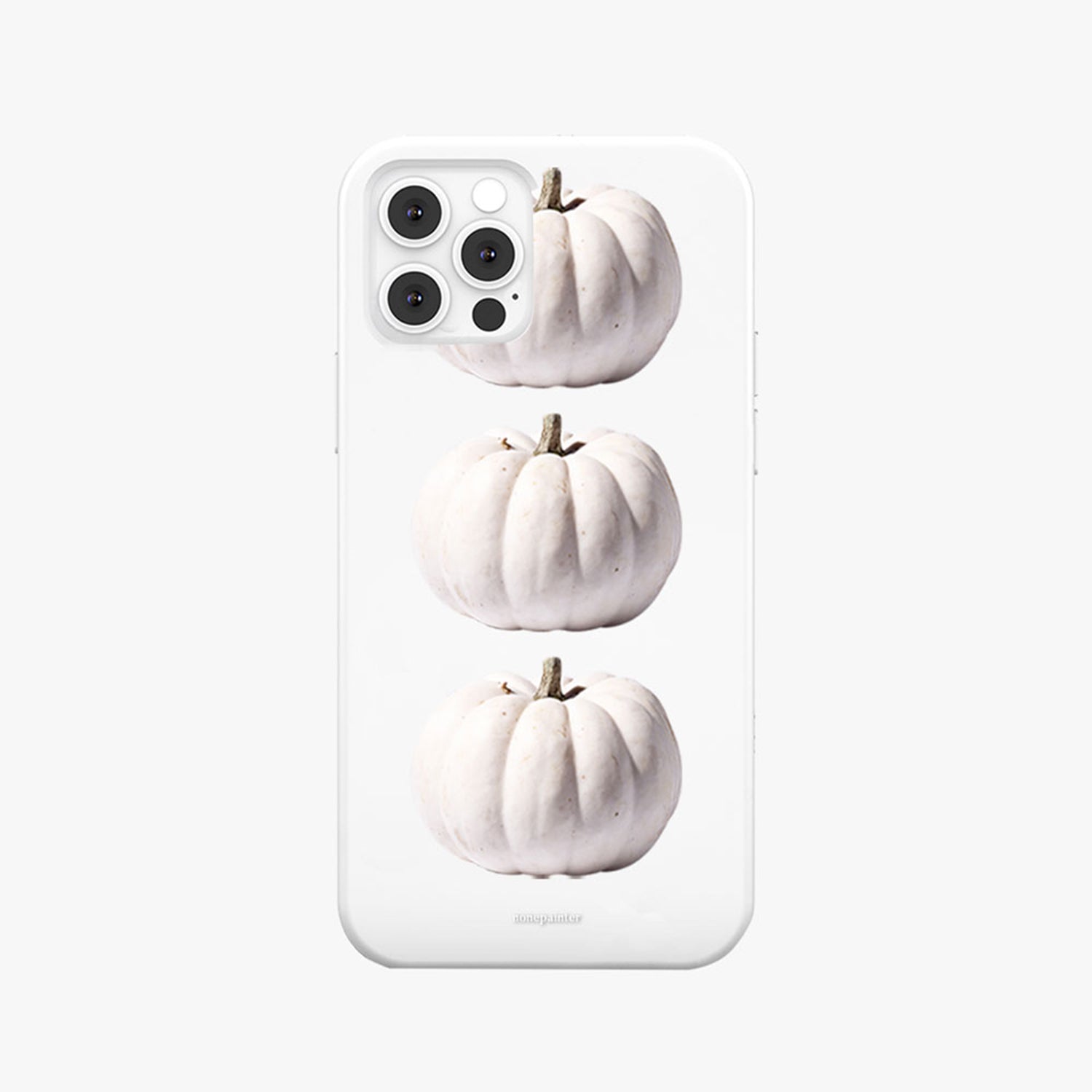 white pumpkin hard case