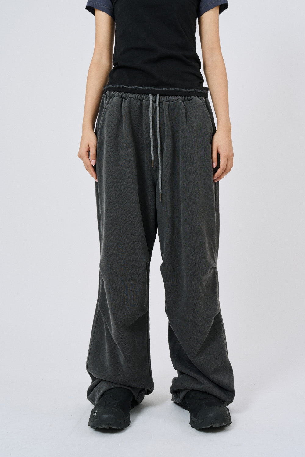 Ethereal pigment parachute sweatpants