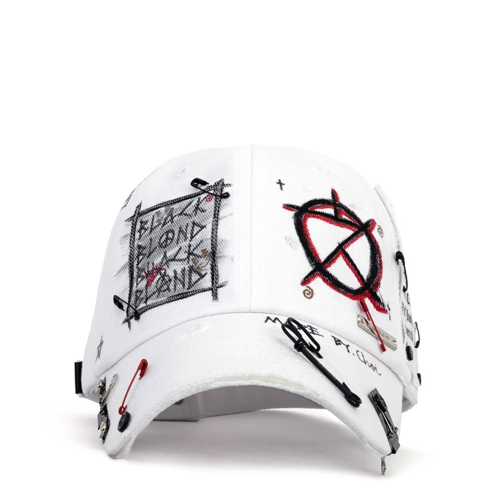 BBD Cyclops Custom Plate Logo Cap (White)