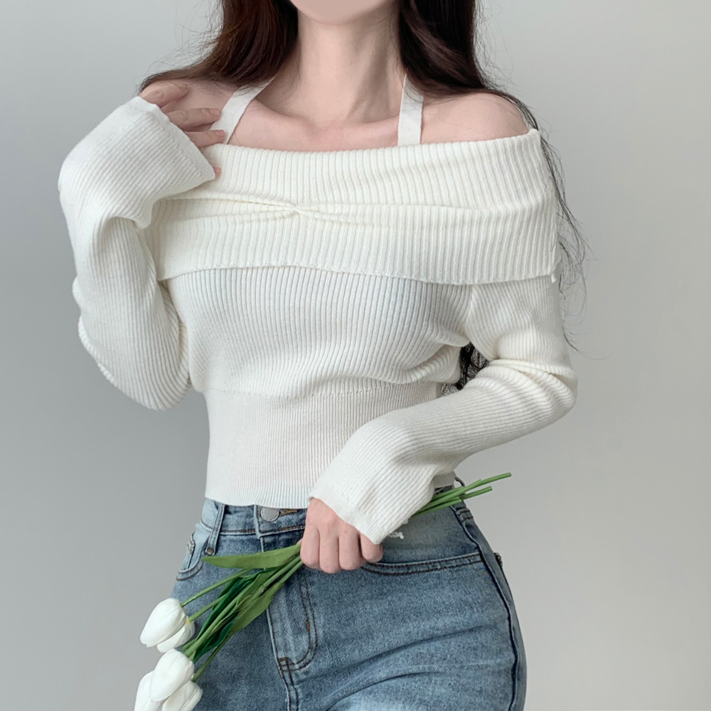 Lily Halterneck Knitwear