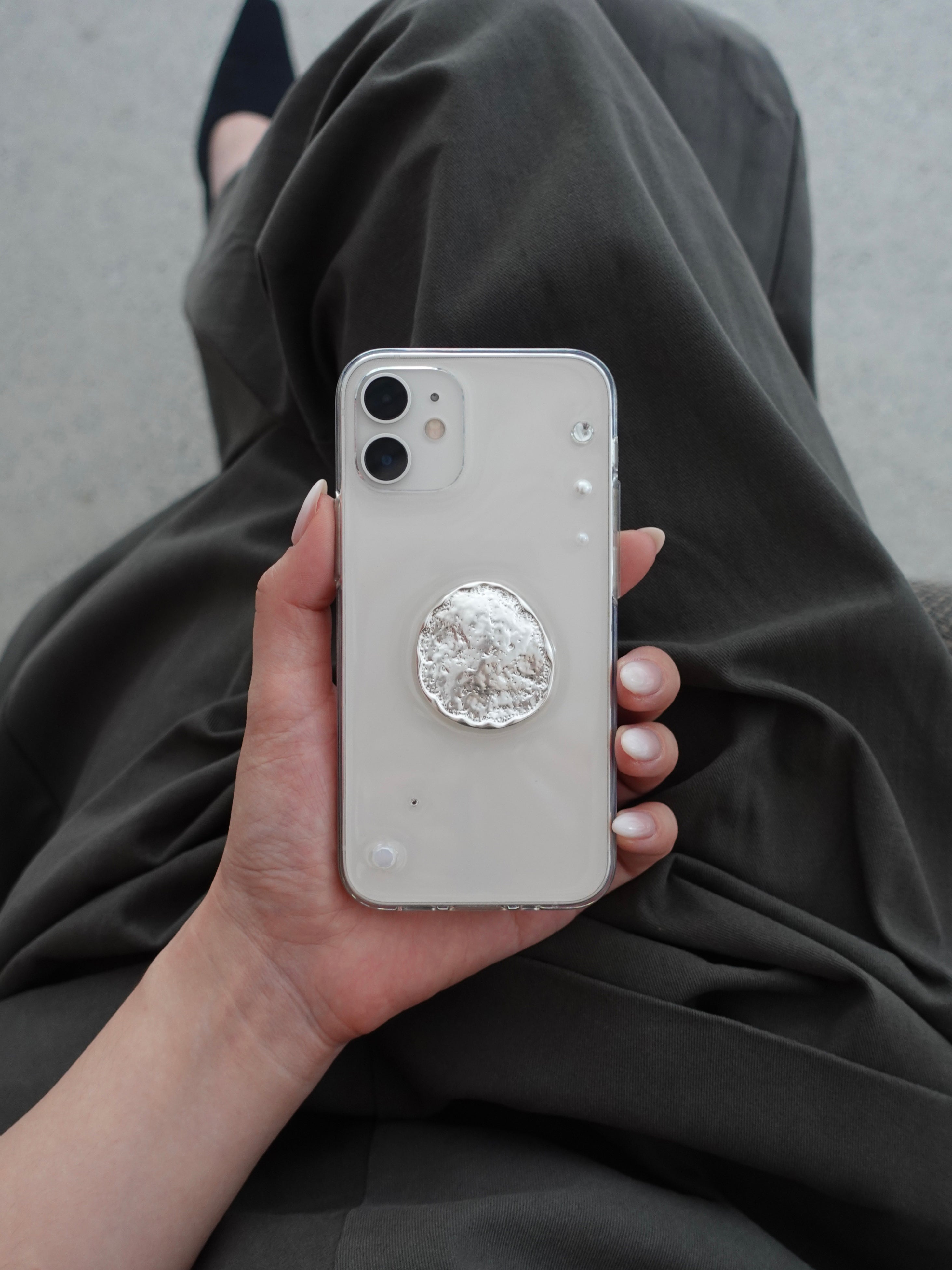 shirring iphone resin case