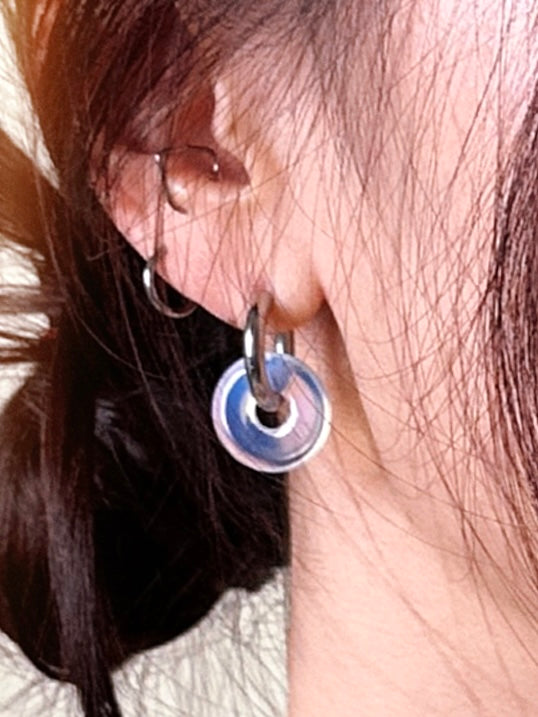  Stone Earring