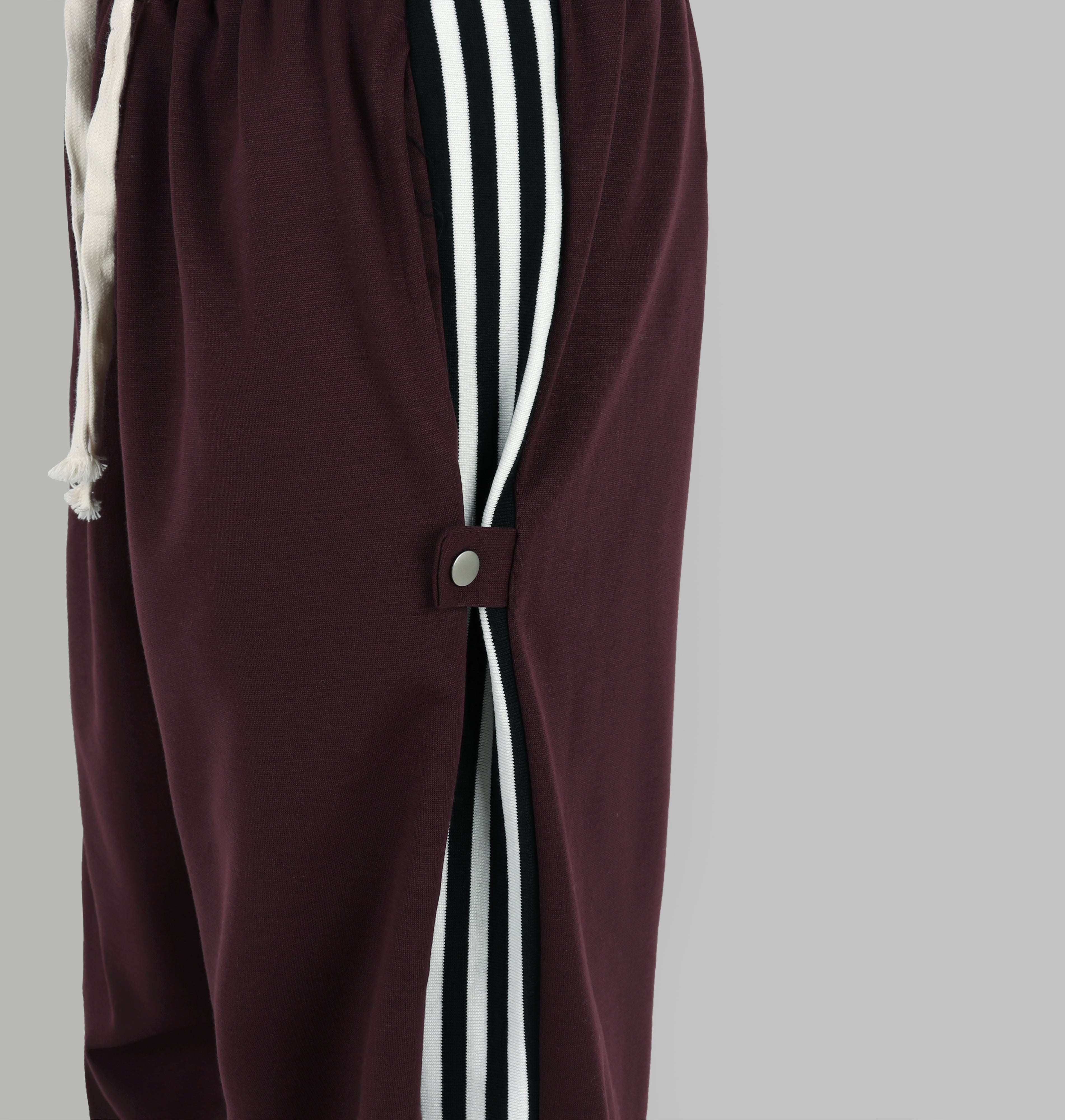 Snap track pants