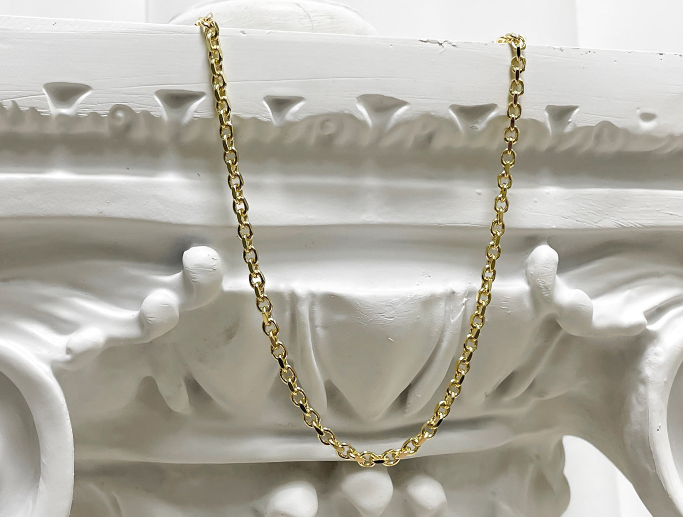 [BLESSEDBULLET]original chain necklace_gold