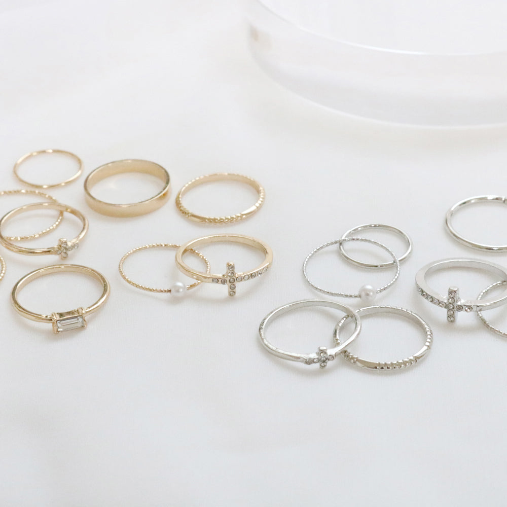 Daily Cross Ring Set (11 set)