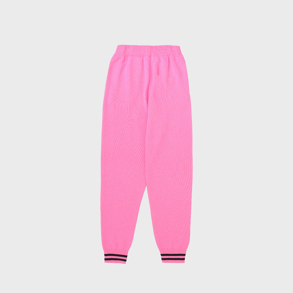 STRIPE INSERT JOGGER PANTS_PINK