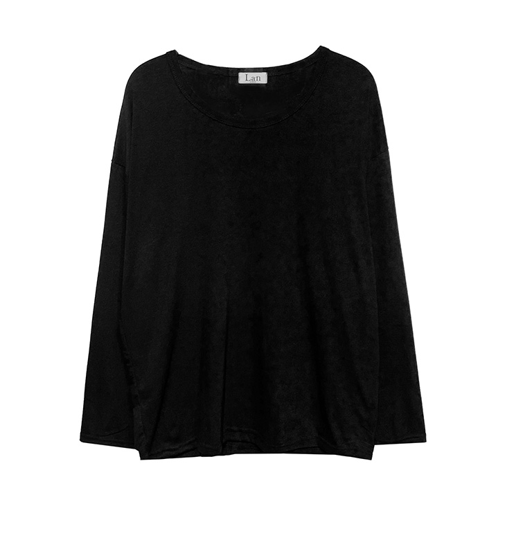 [MADE] Silket U-neck long-sleeve T (2 color)