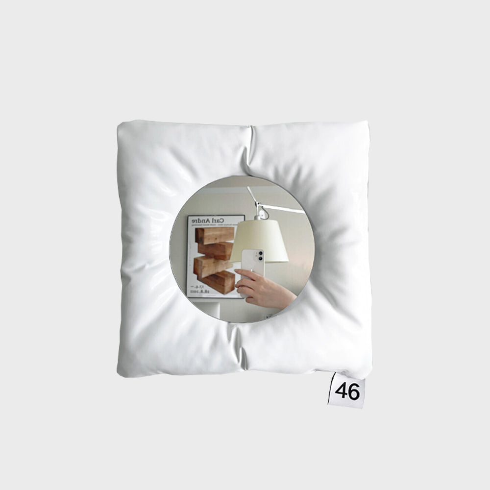 CUSHION MIRROR(WHITE)