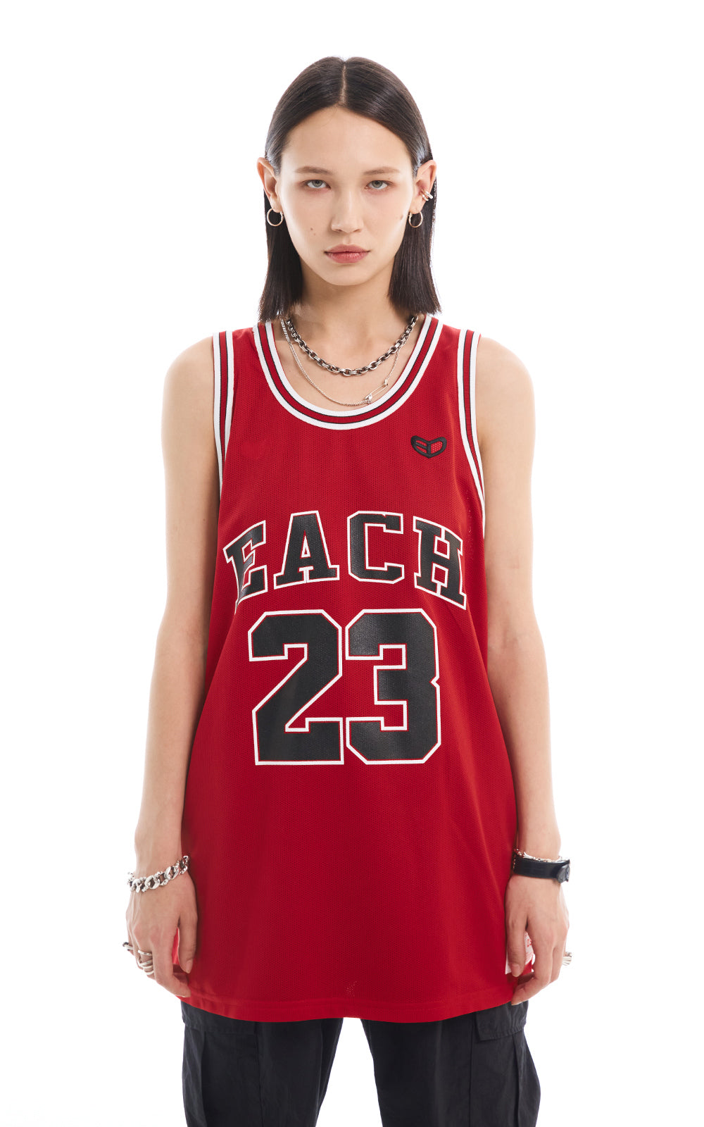 REVERSIBLE JERSEY_ RED/BLACK