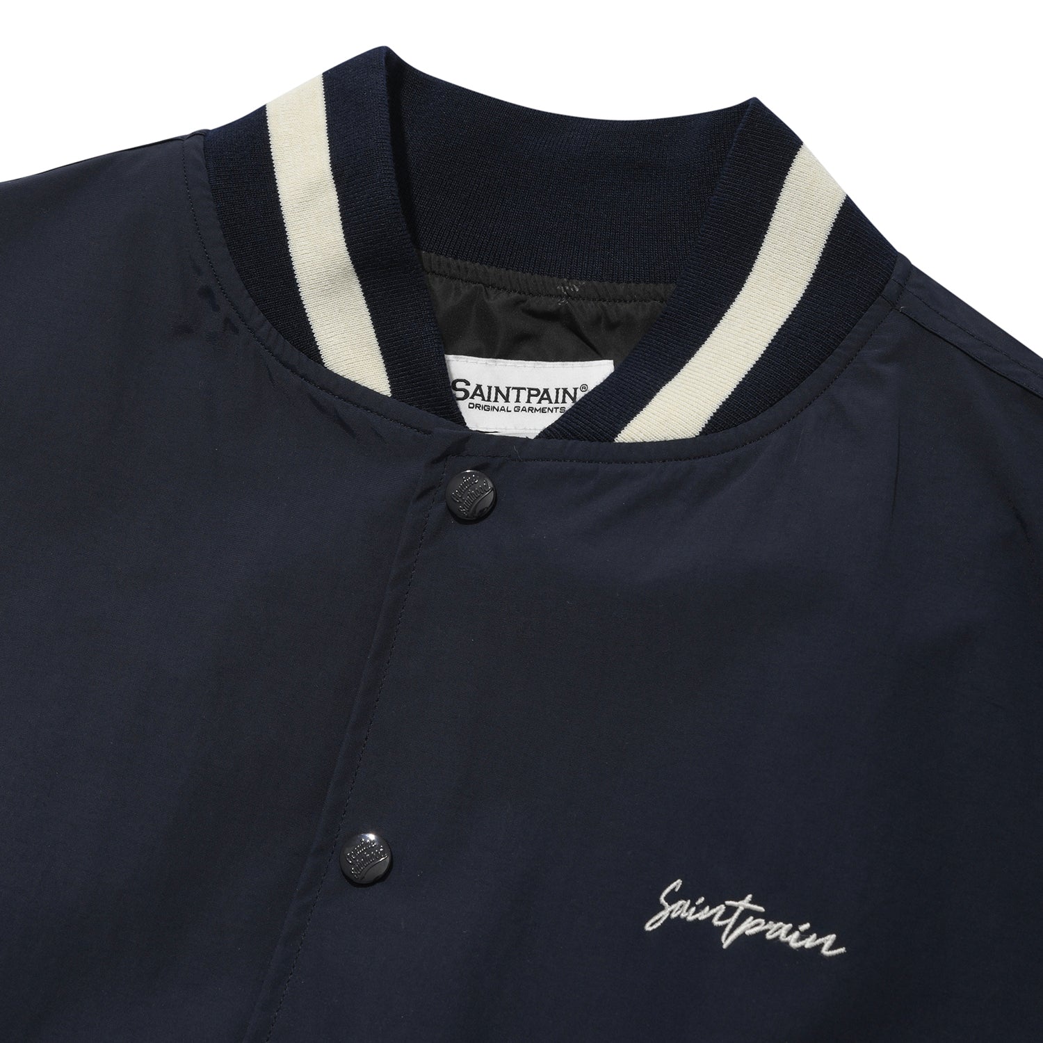 SP NYLON STADIUM JACKET-NAVY