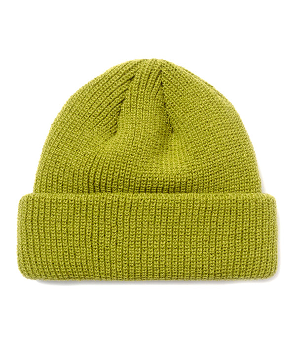 MH Short Label Beanie (Olive)