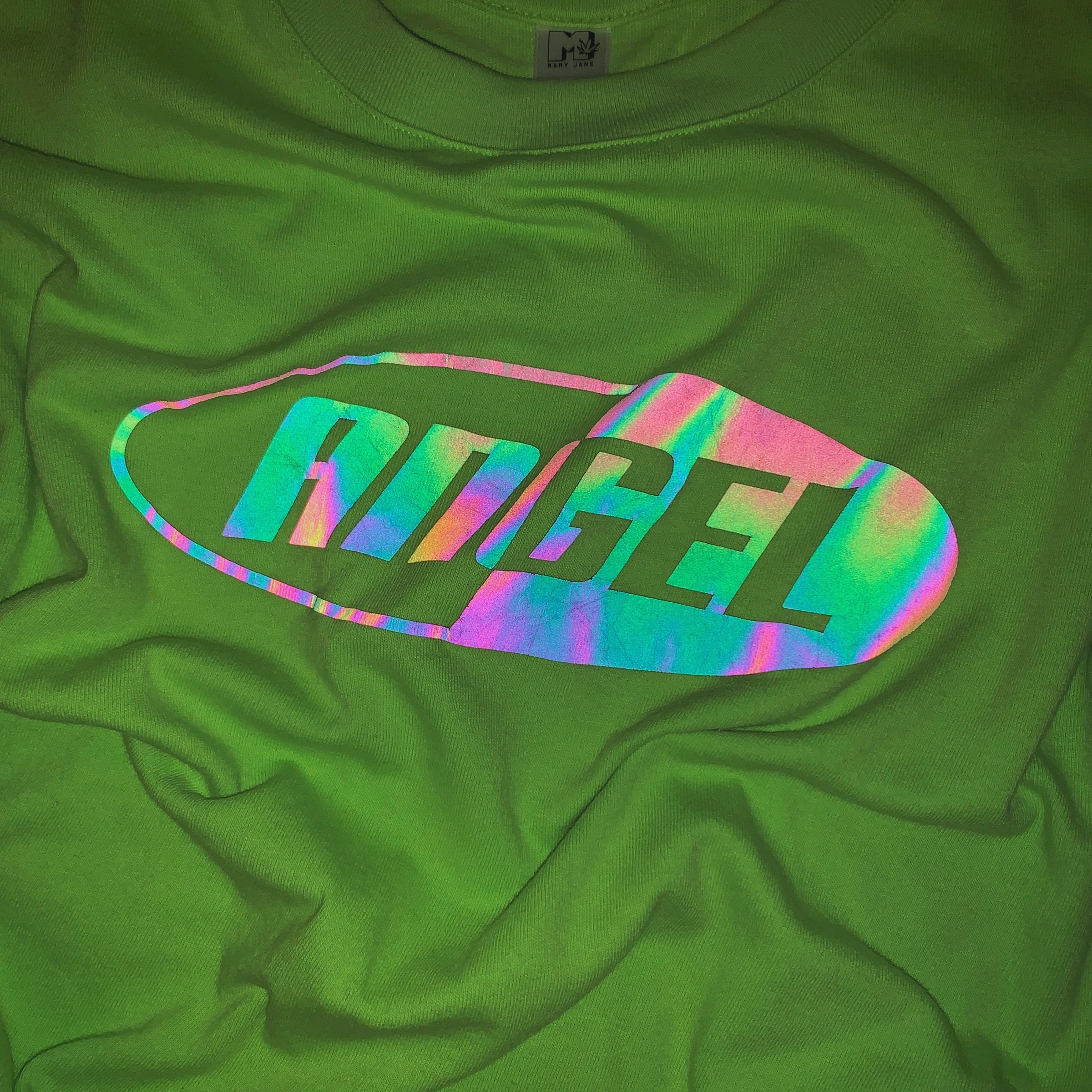 ANGEL REFLECTIVE OVERSIZED TEE