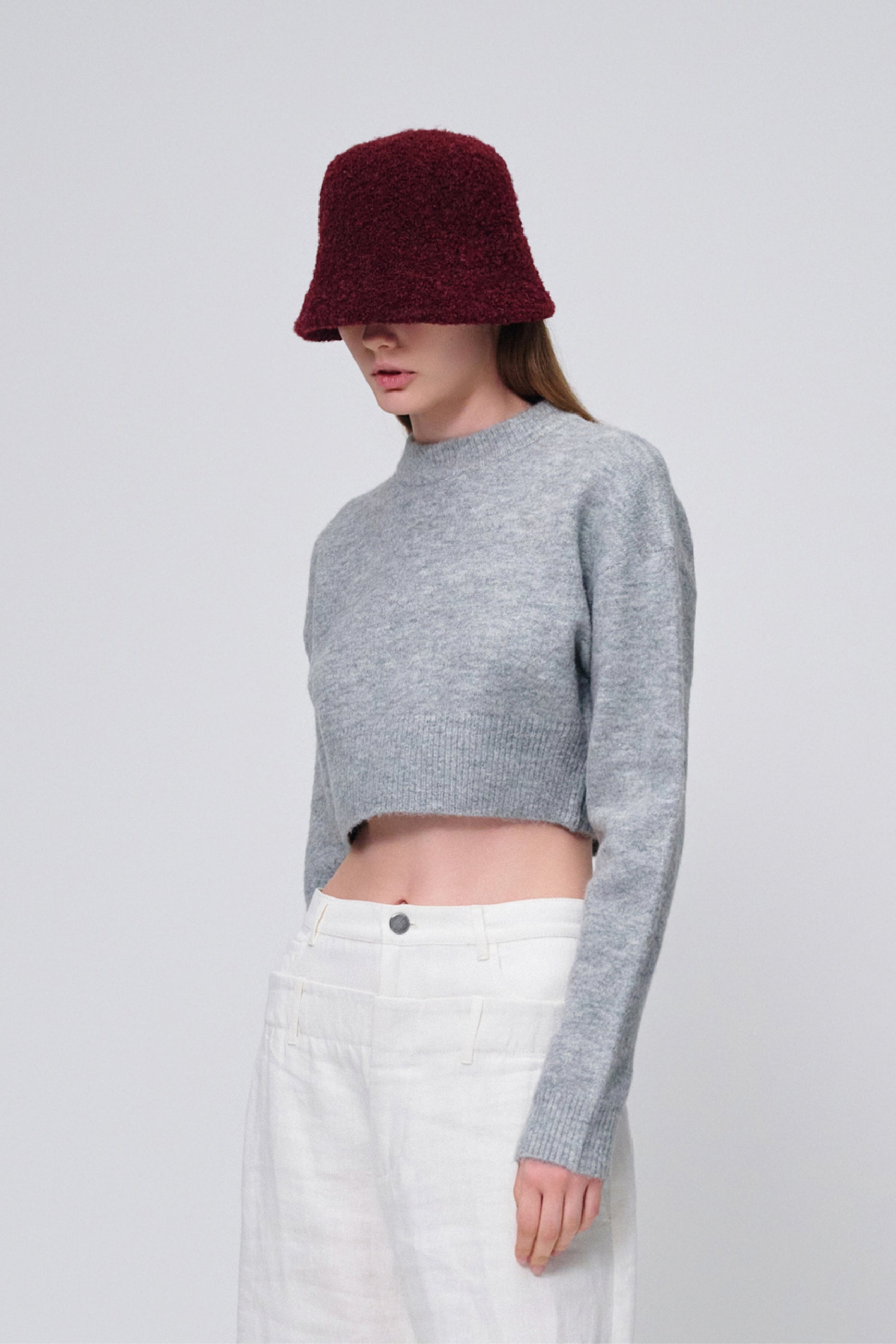 CCHINI knit hat_wine