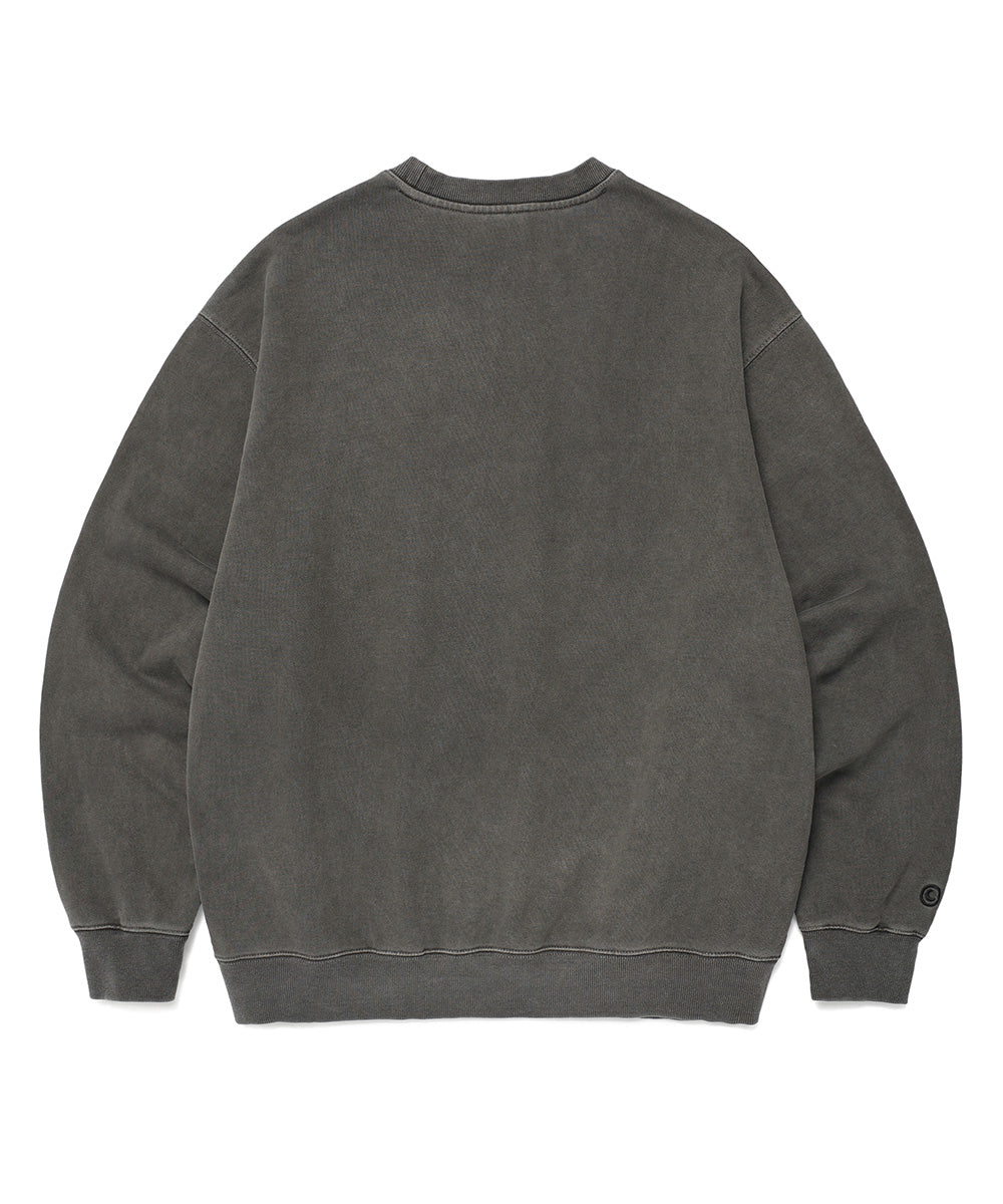 MEGA CYCLONE PIGMENT SWEATSHIRT CHARCOAL(CV2DFUM440A)