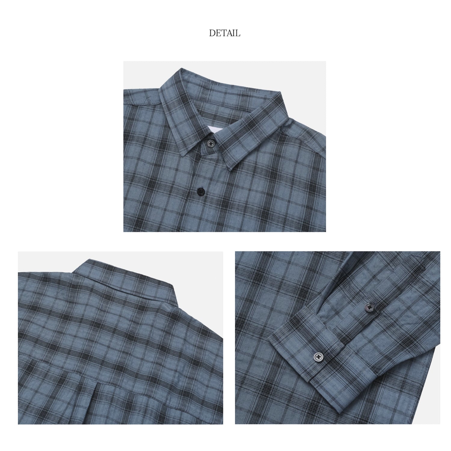 TATAN CHECK LOGE SLEEVE SHIRT'S