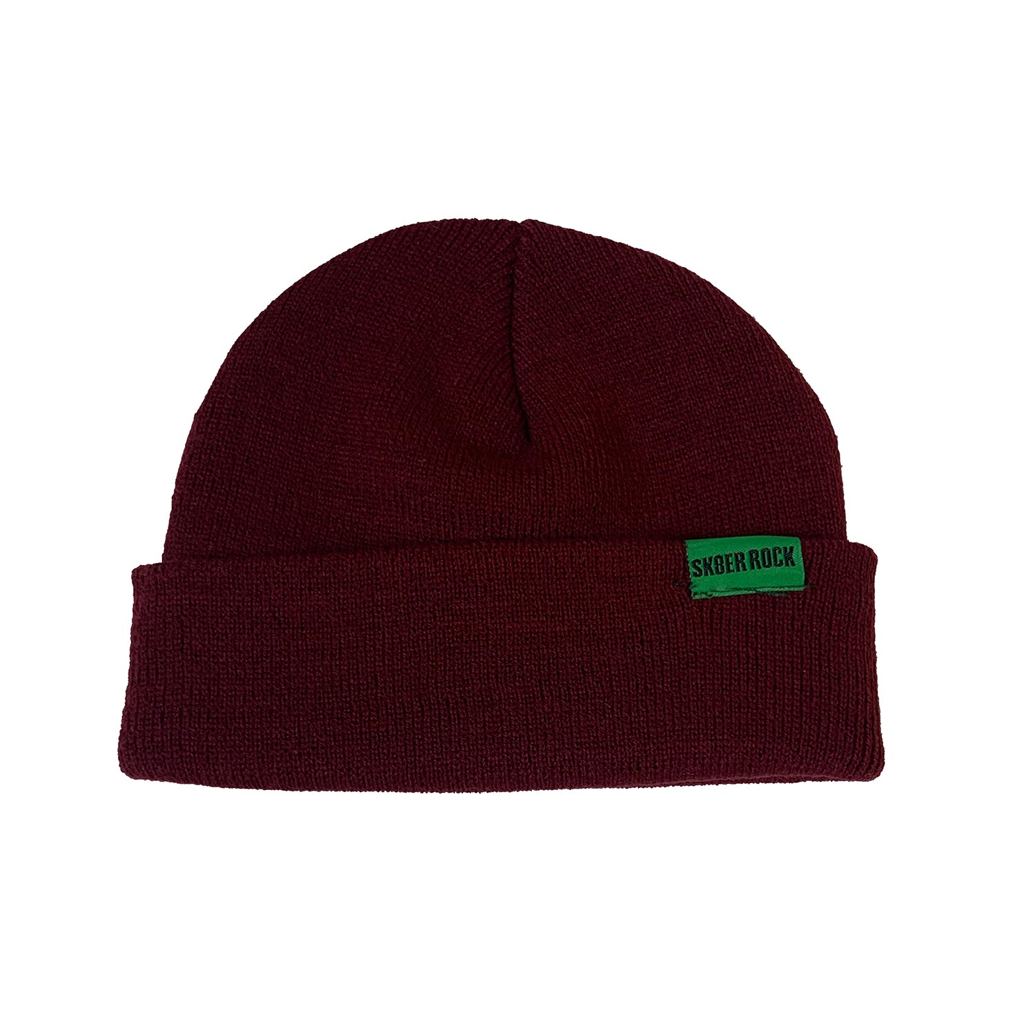 SK8ER ROCK LOGO BEANIE WINE