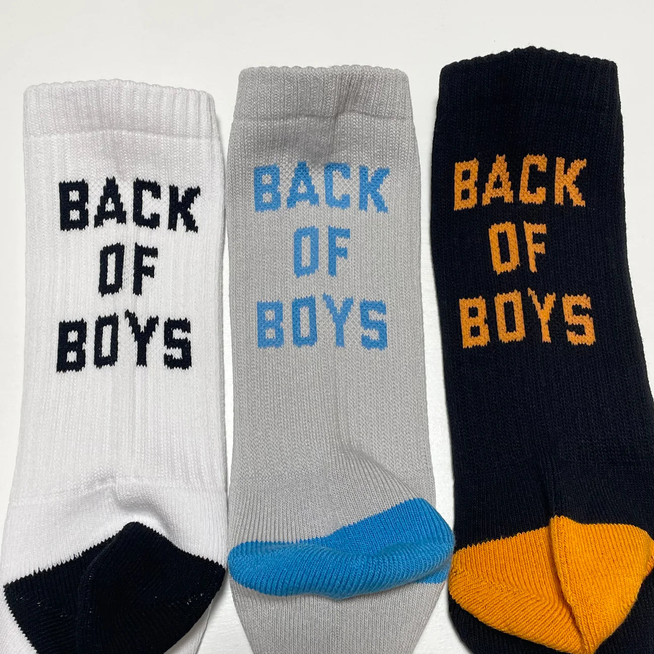 BACKOFBOYS LOGO SOCKS