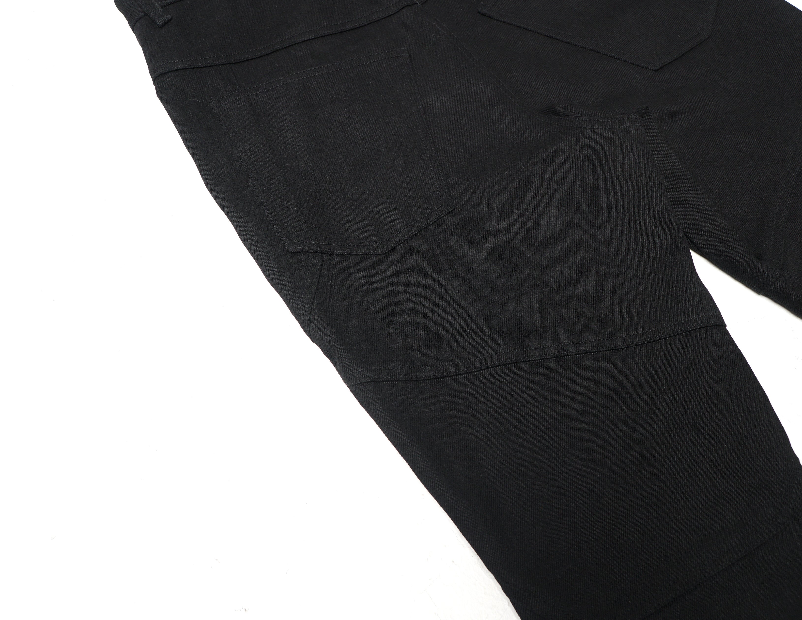 DARK KNIGHT SEMI SLIM JEANS IN BLACK DENIM (TURKIYE FABRIC)