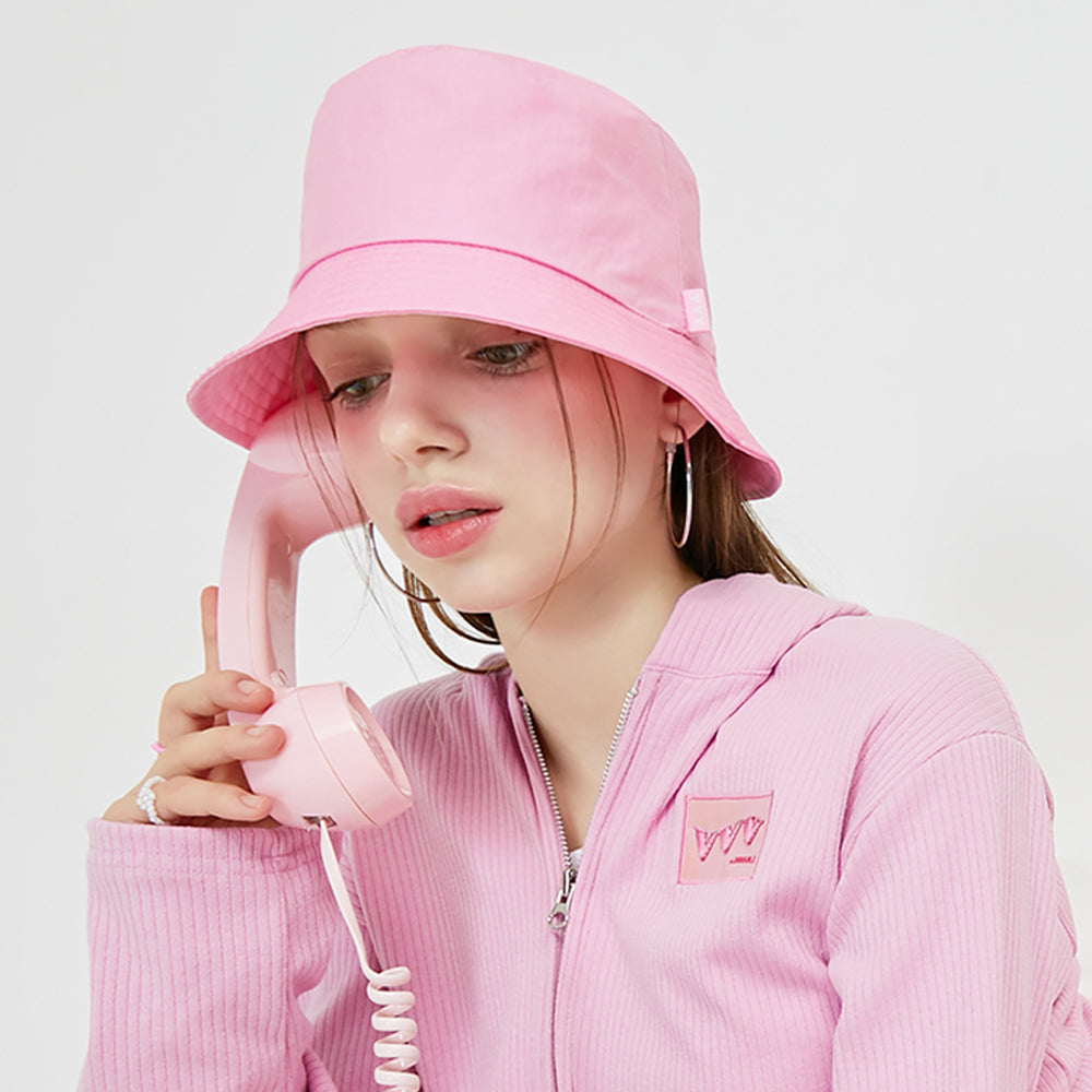 V REVERSIBLE BUCKET HAT_PINK