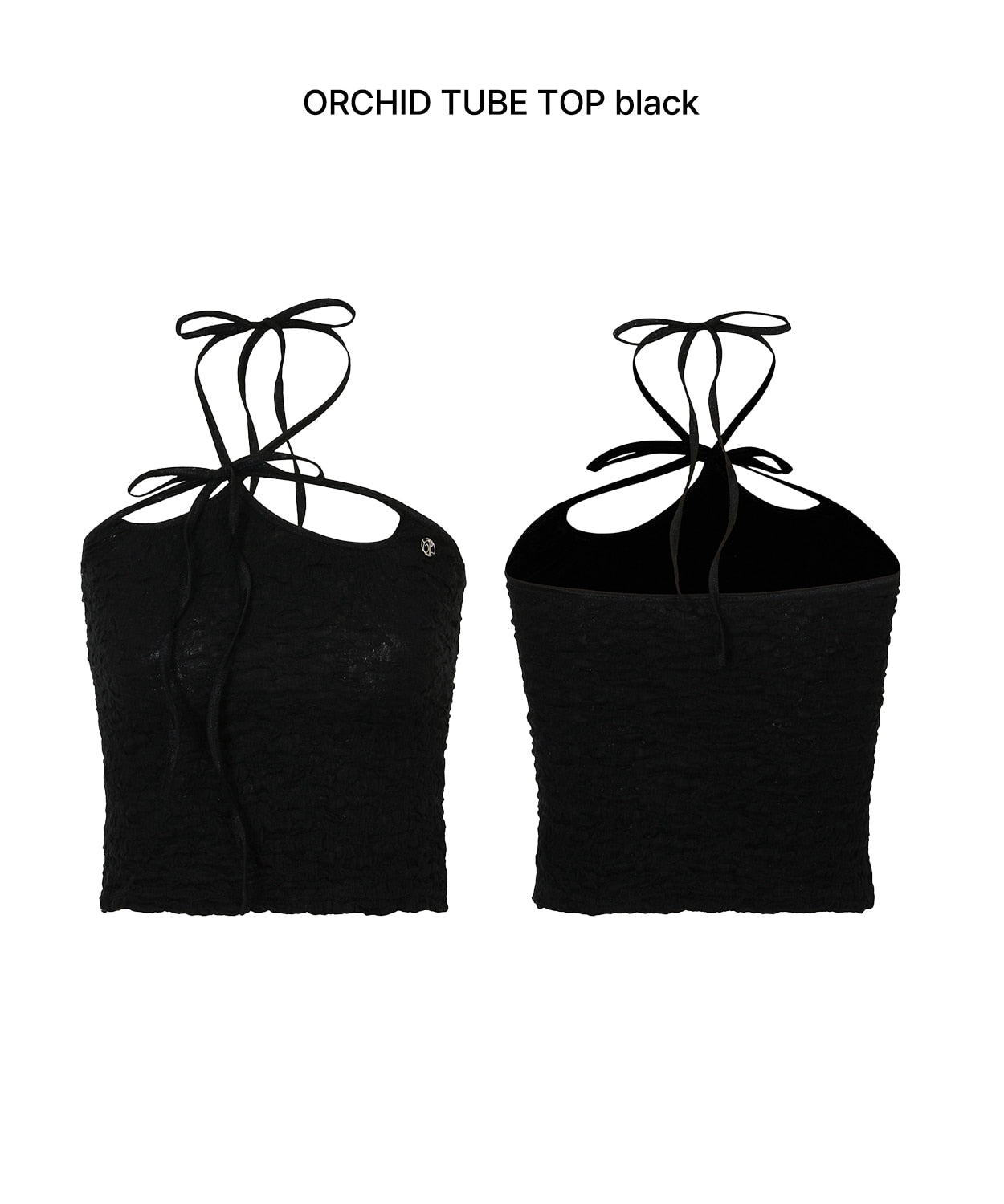 ORCHID TUBE TOP black