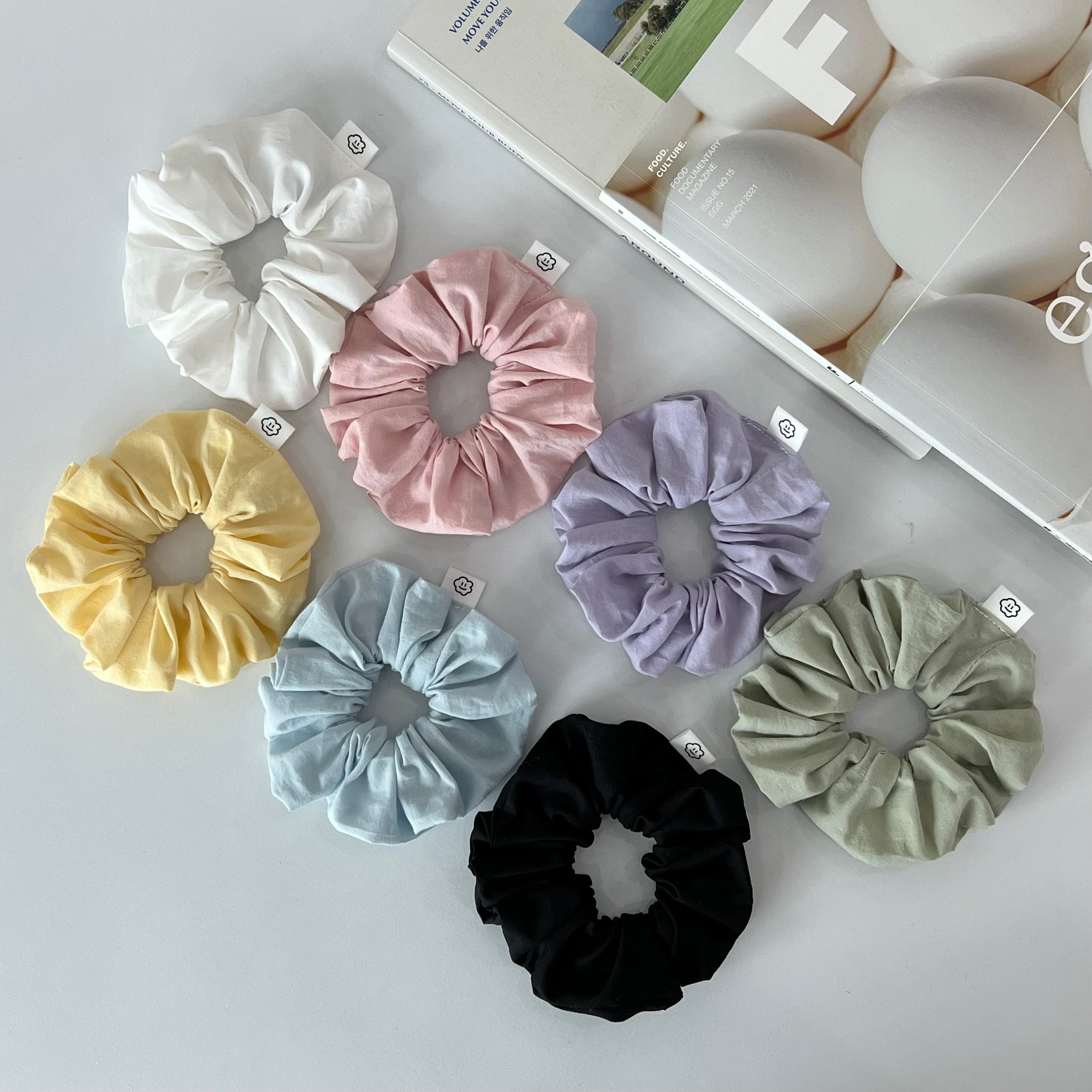 PLAIN SCRUNCHIE (7 color)