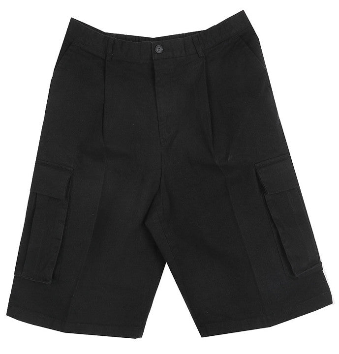 No.0106 washed cotton wide cago SHORTS (3color)