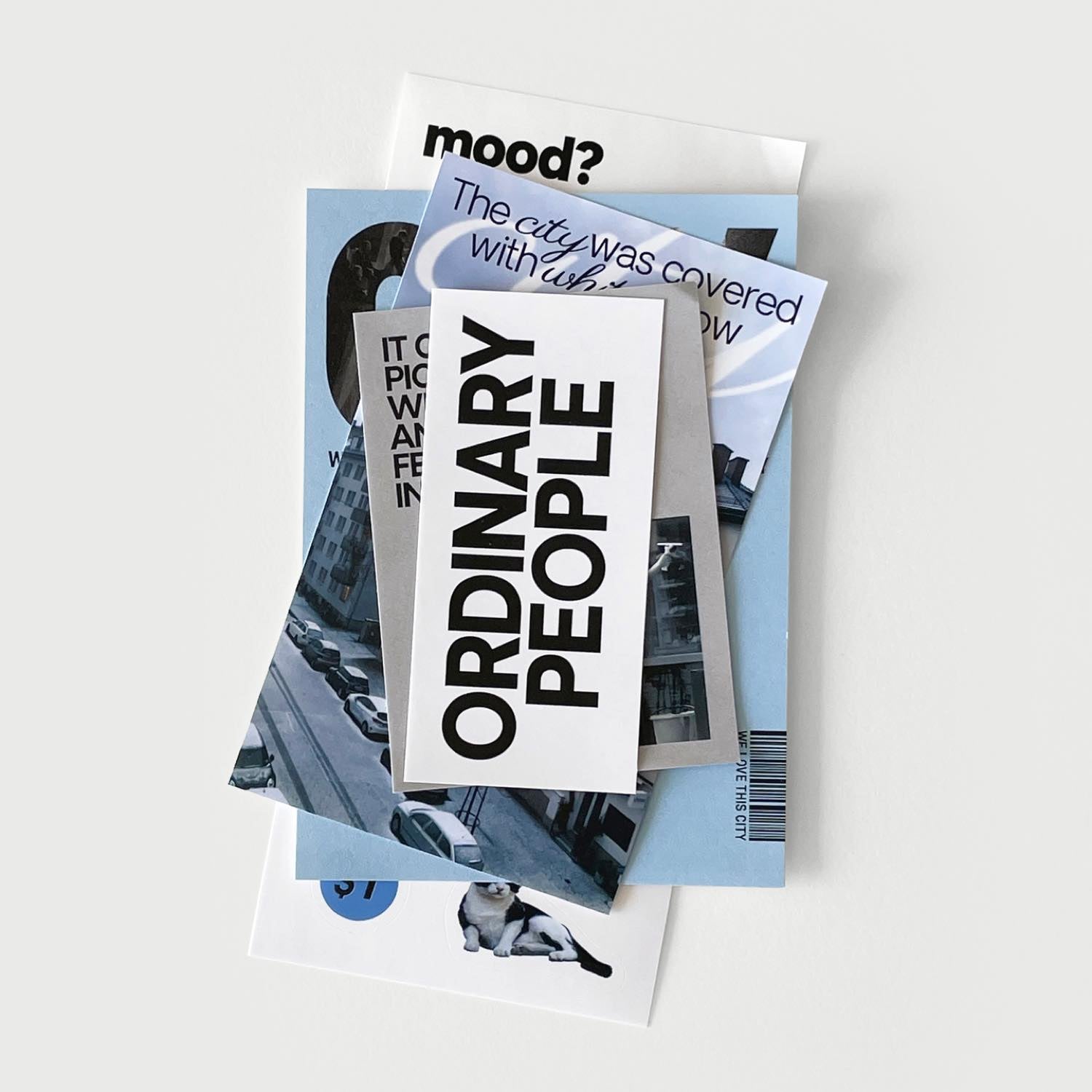 oab mood pack3 / scrap sticker set