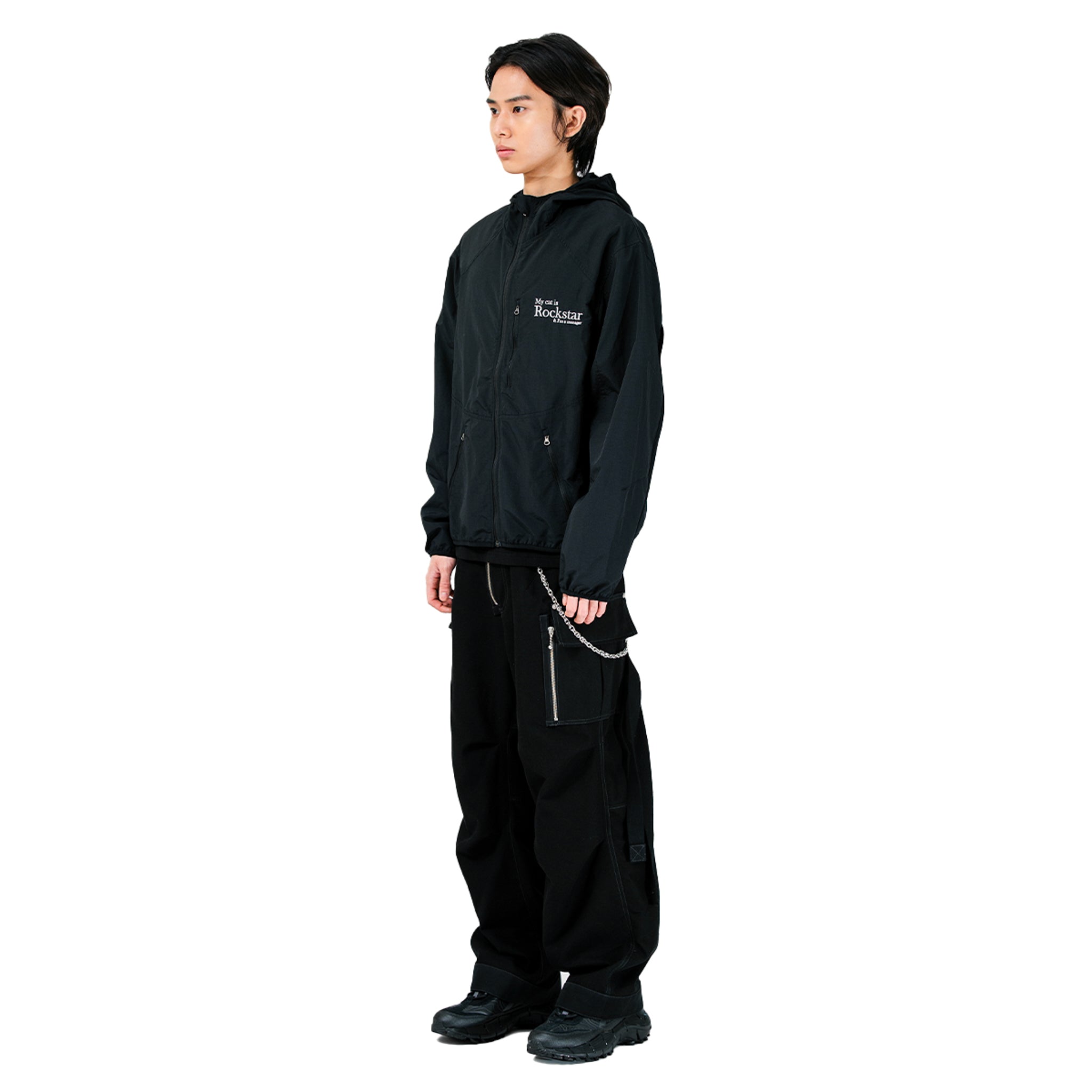 Rockstar Windbreaker (Black)