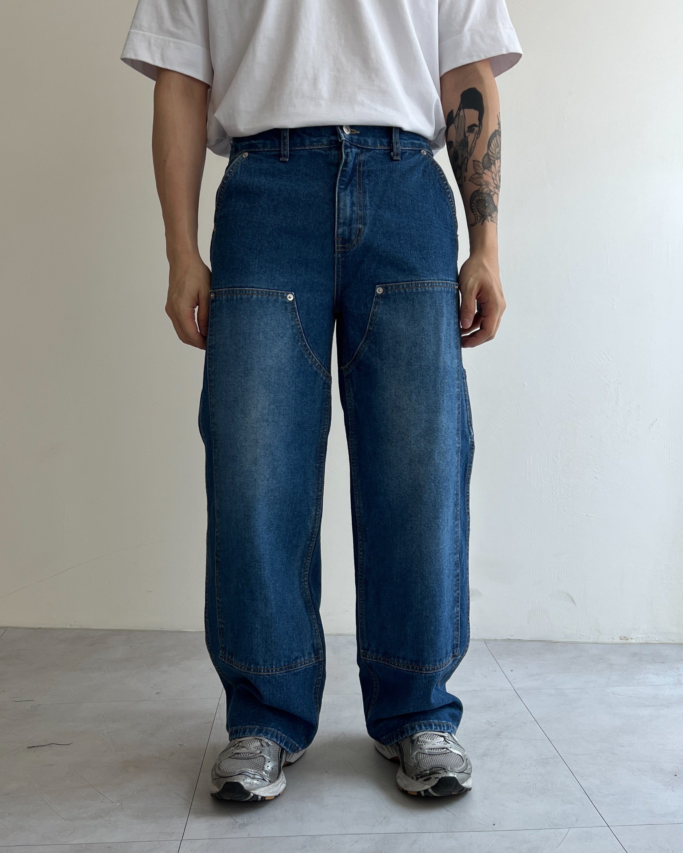 carpet denim pants(2colors)