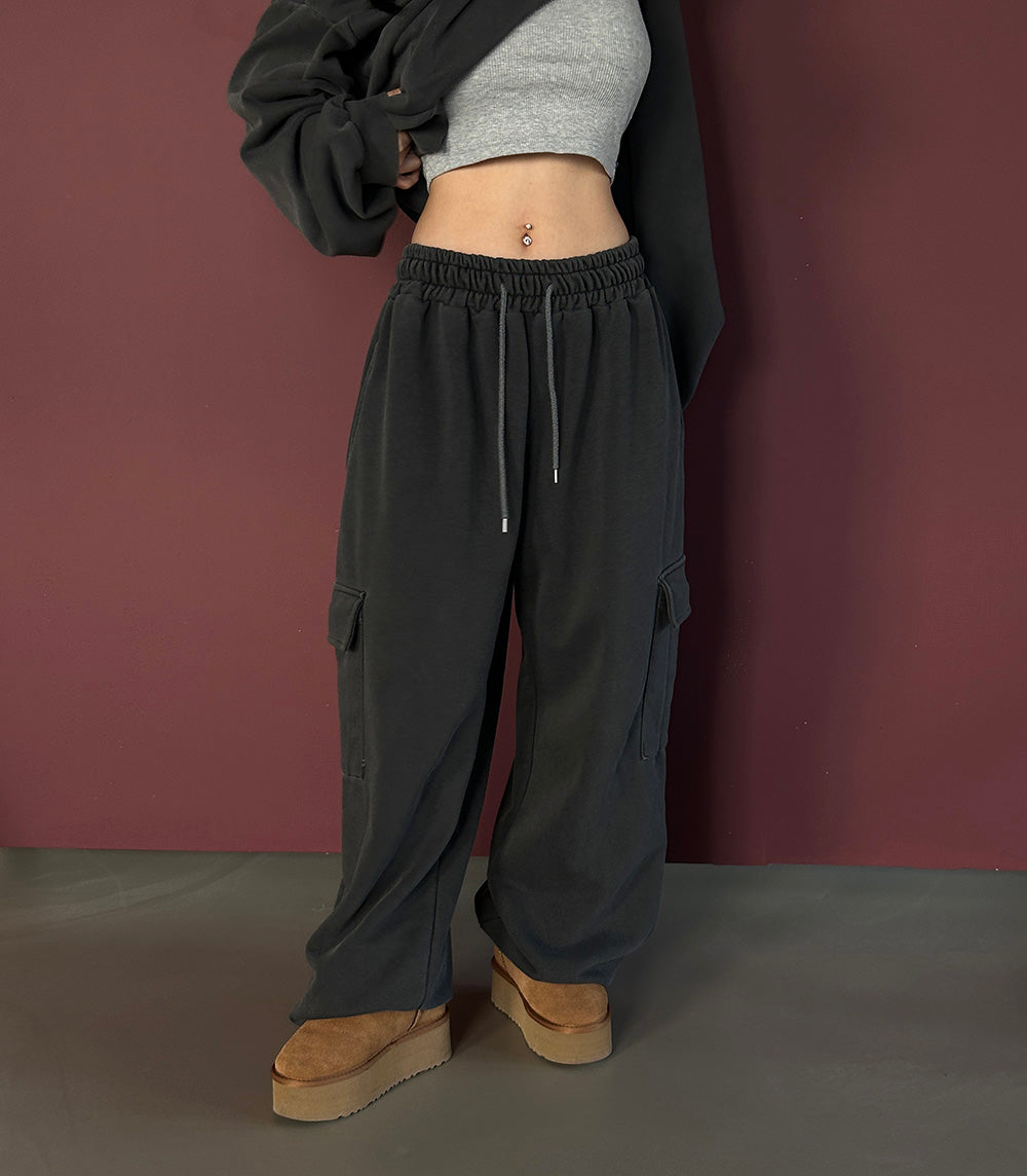 [UNISEX] Pigment over jogger & wide pants