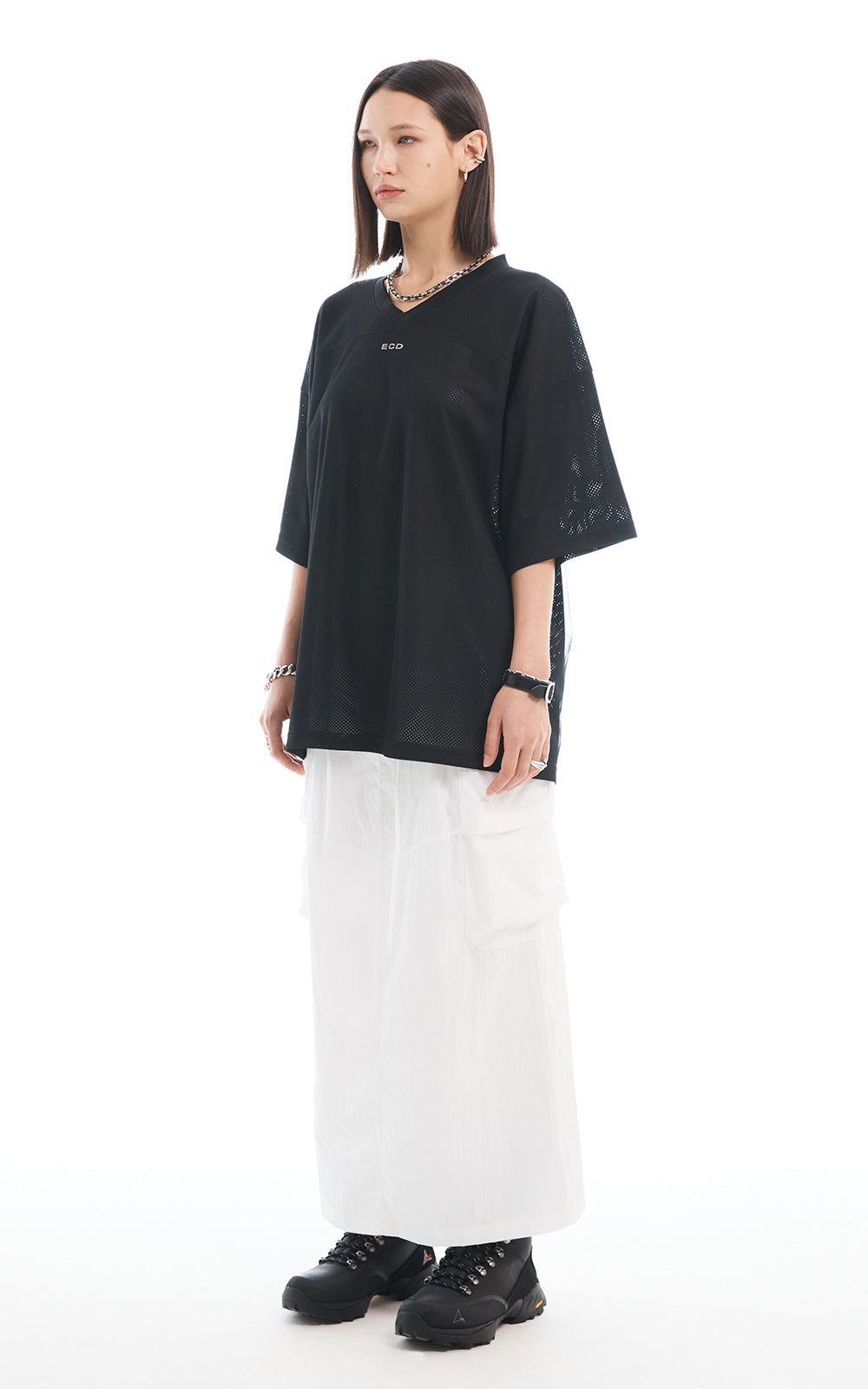 MESH JERSEY T-SHIRT_BLACK