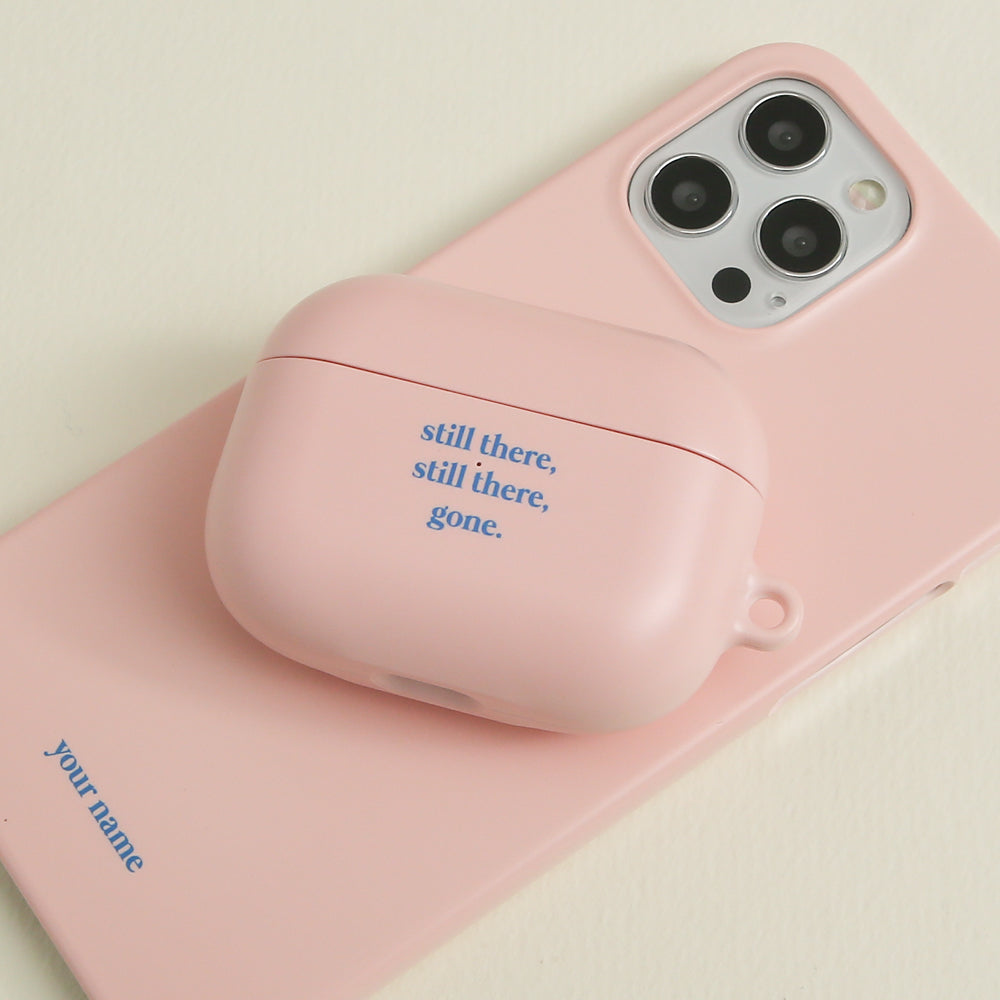 Simply Text Light Pink (Airpods Matt Case)