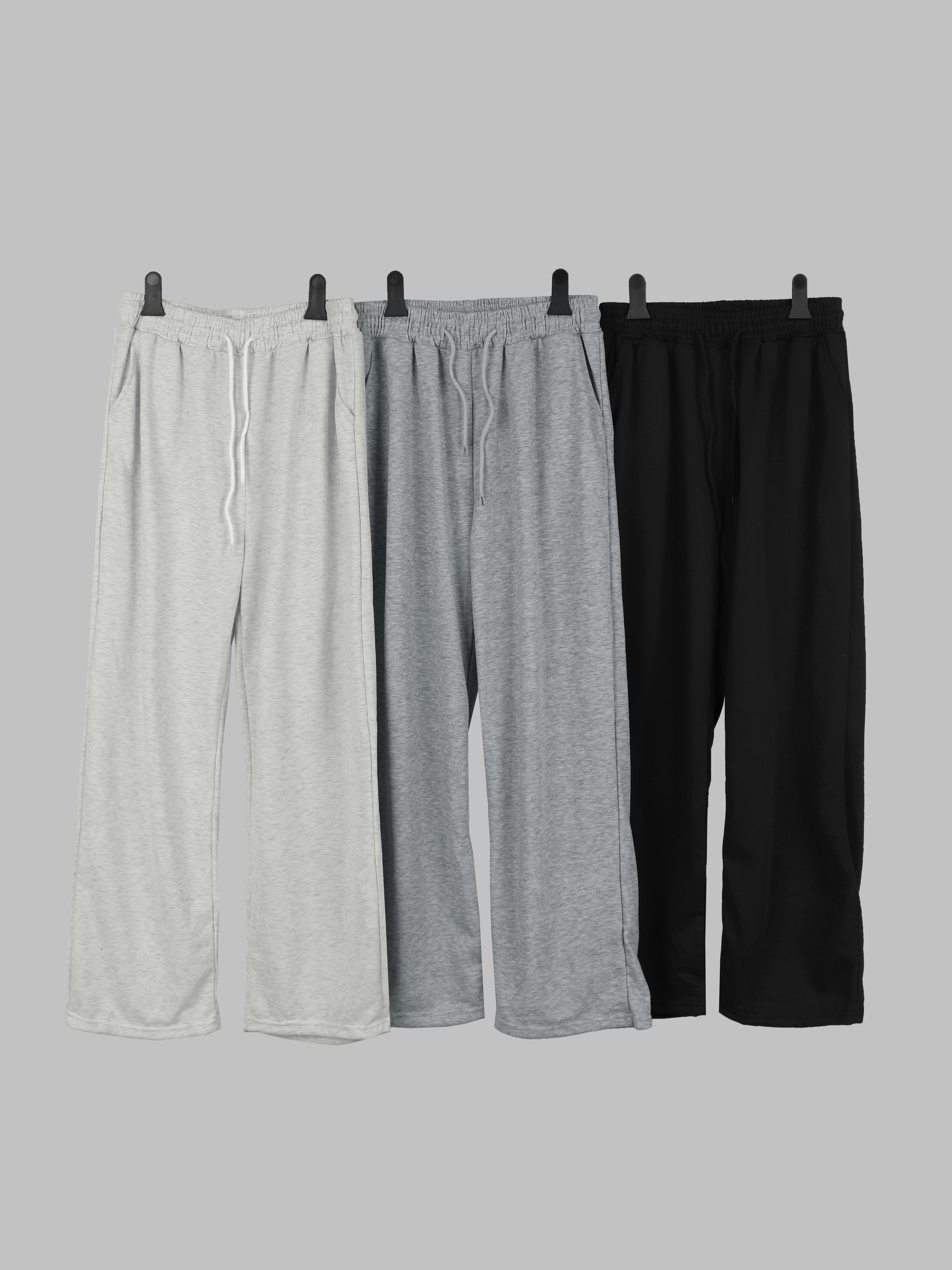 W cotton sweat pants