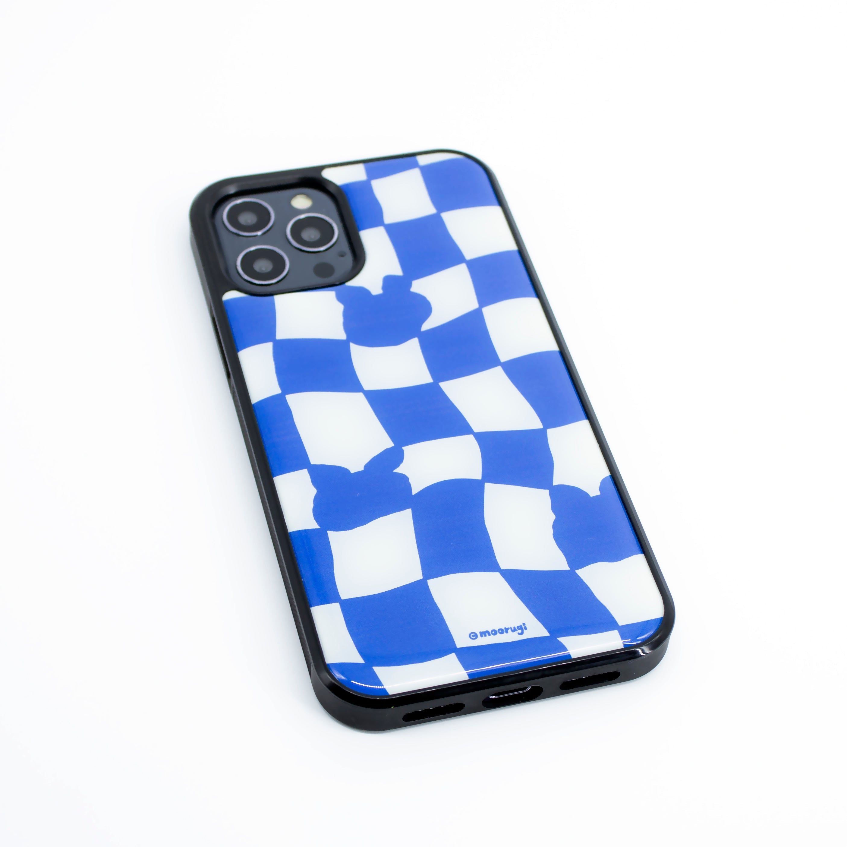 CheckerBoard BLUE Epoxy Case