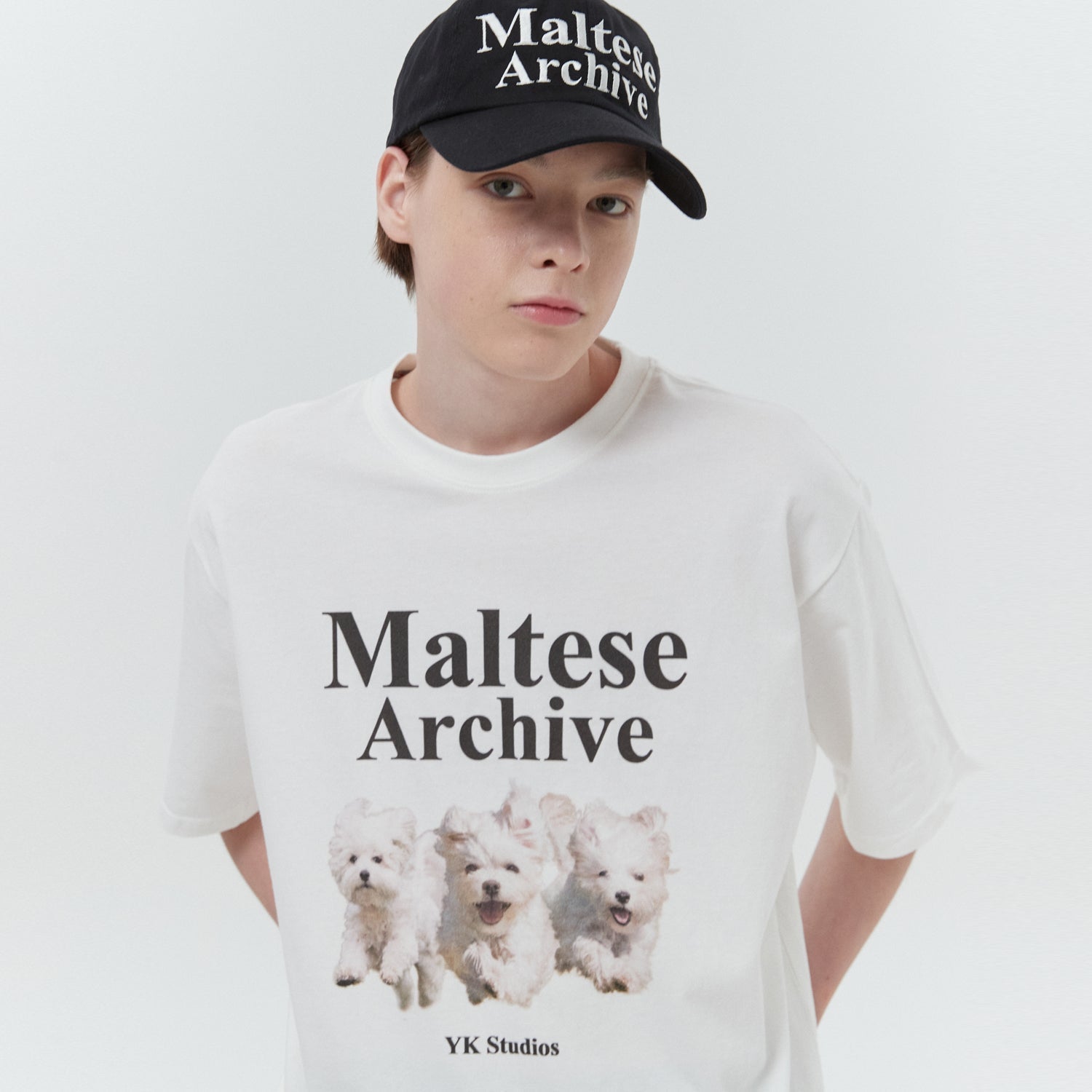 Maltese archive half sleeve tshirt