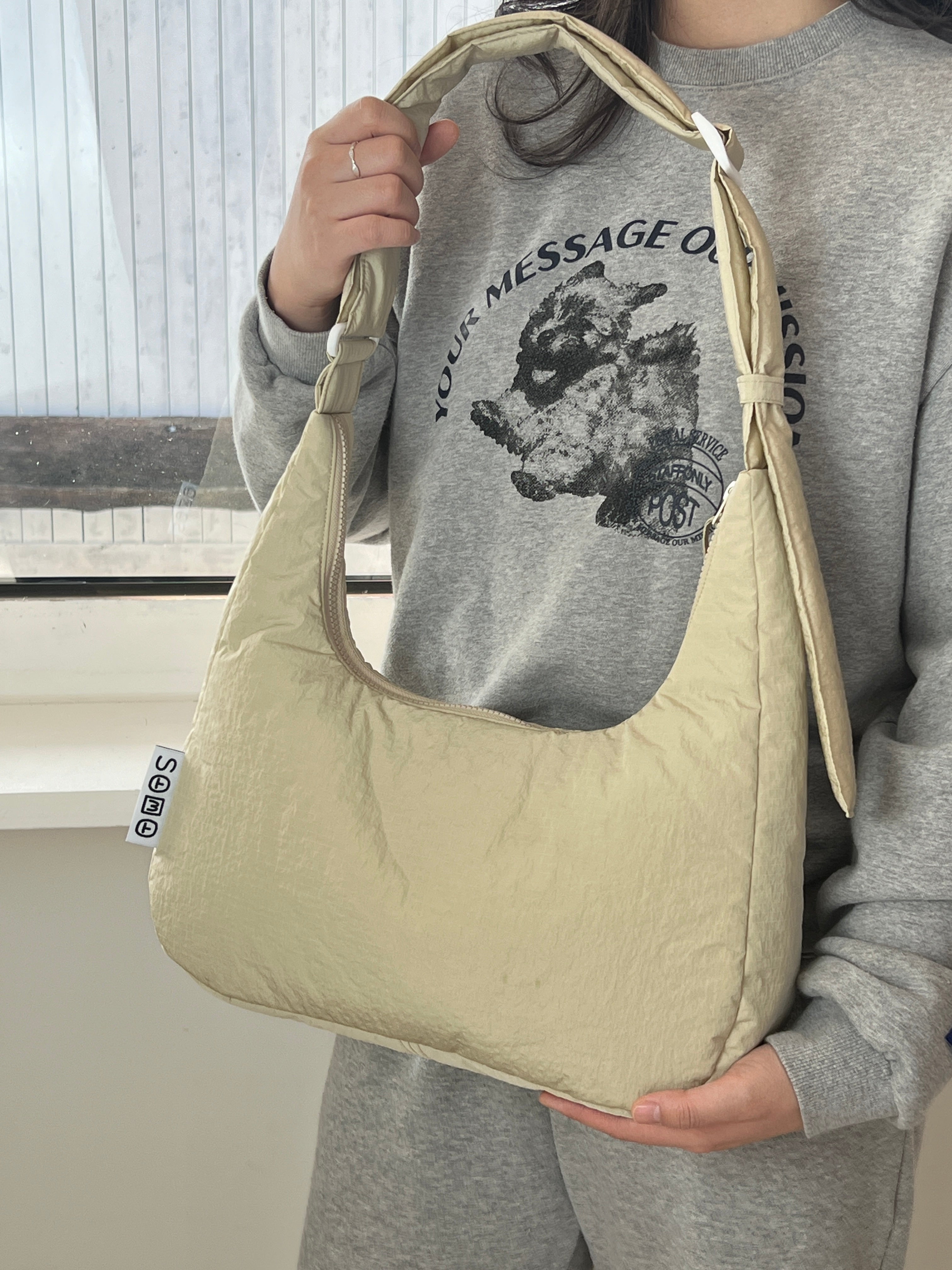 Don't forget me Bag-beige