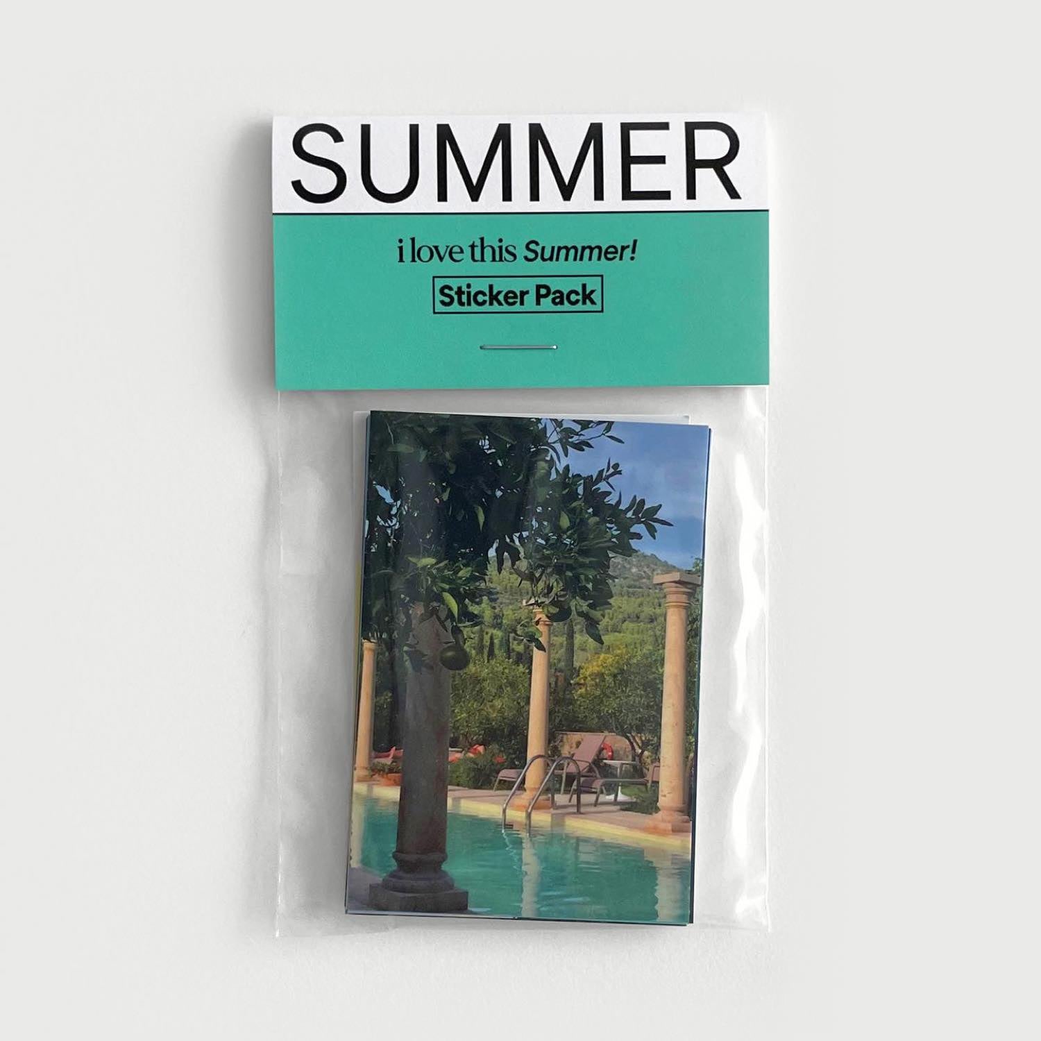 oab summer pack / scrap sticker set