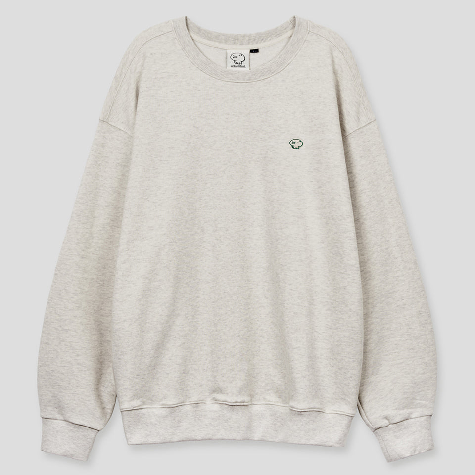 The Wappen' Crewneck Sweatshirt Oatmeal