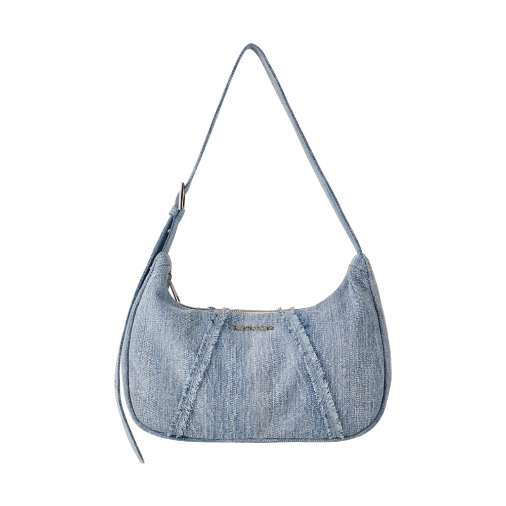 Vintage Denim Stitch Hobo Bag