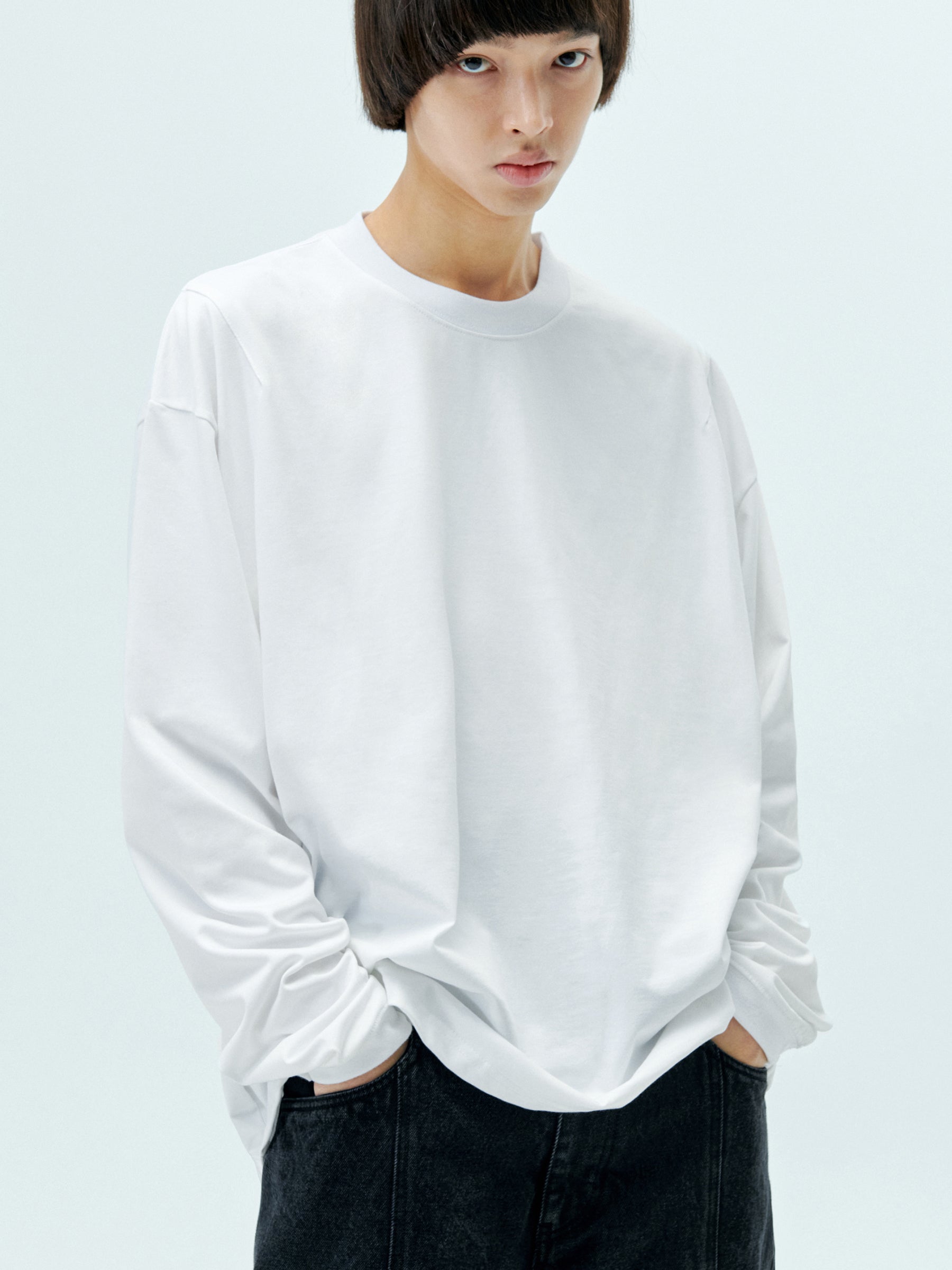 Classic Long Sleeve T-Shirt - Flat White