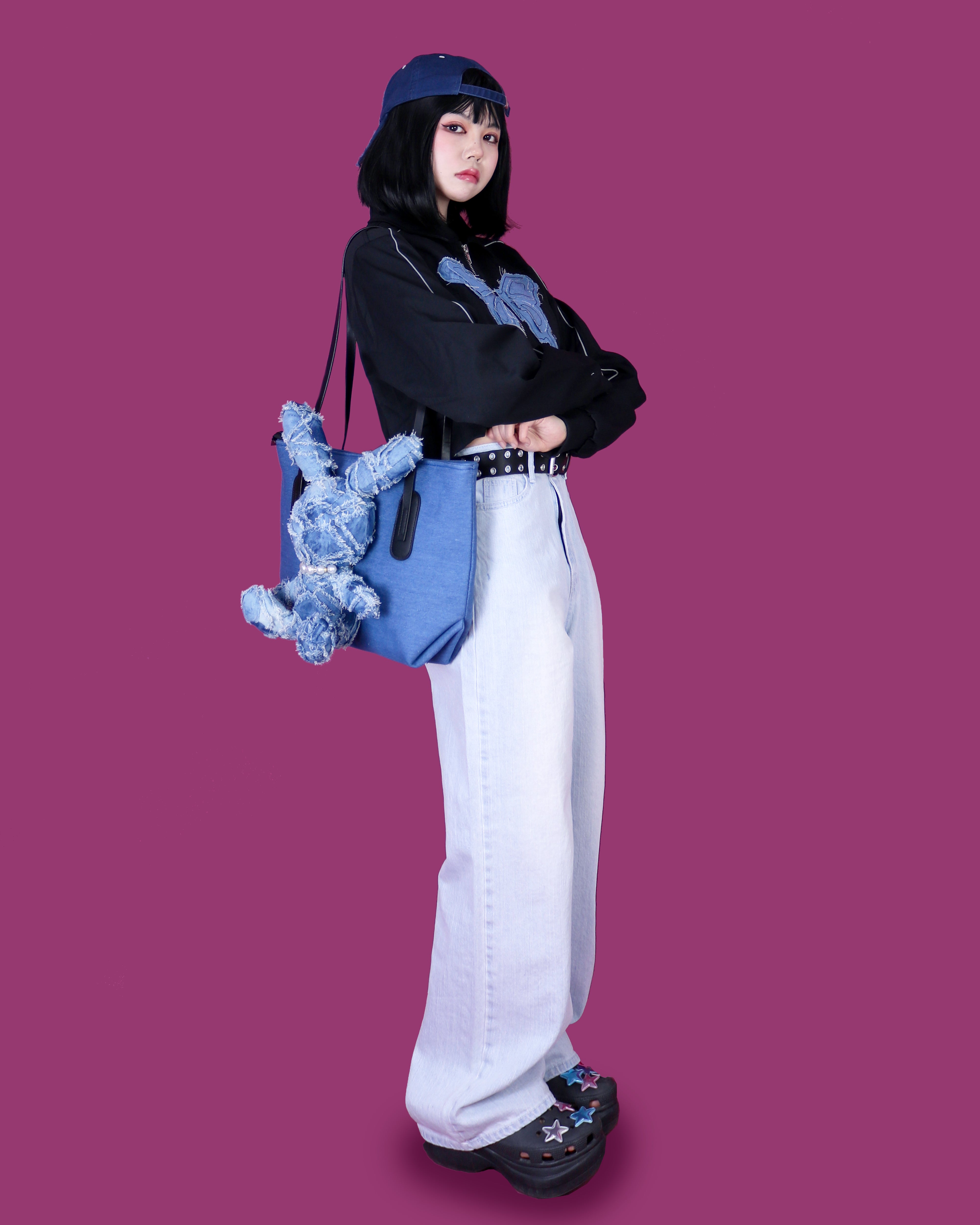 ice denim wide pants