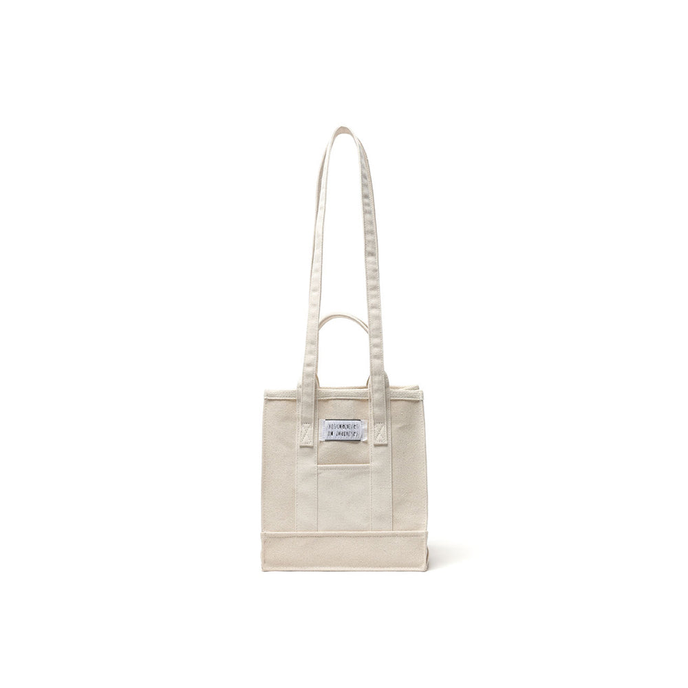 MINI SQUARE CANVAS TOTE BAG 2COLOR