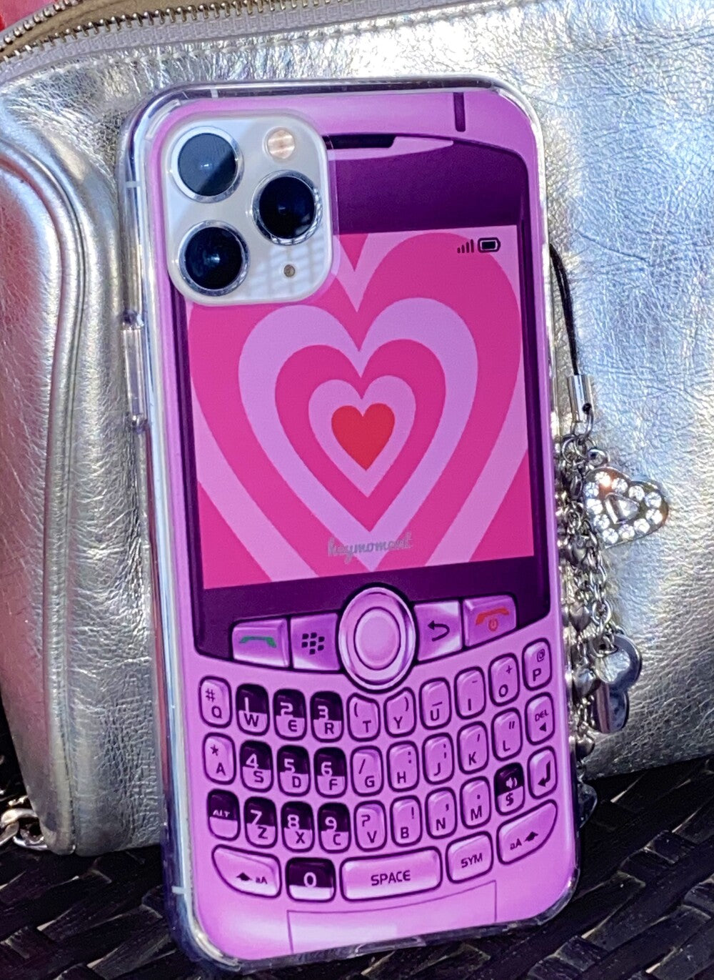 pink phone case